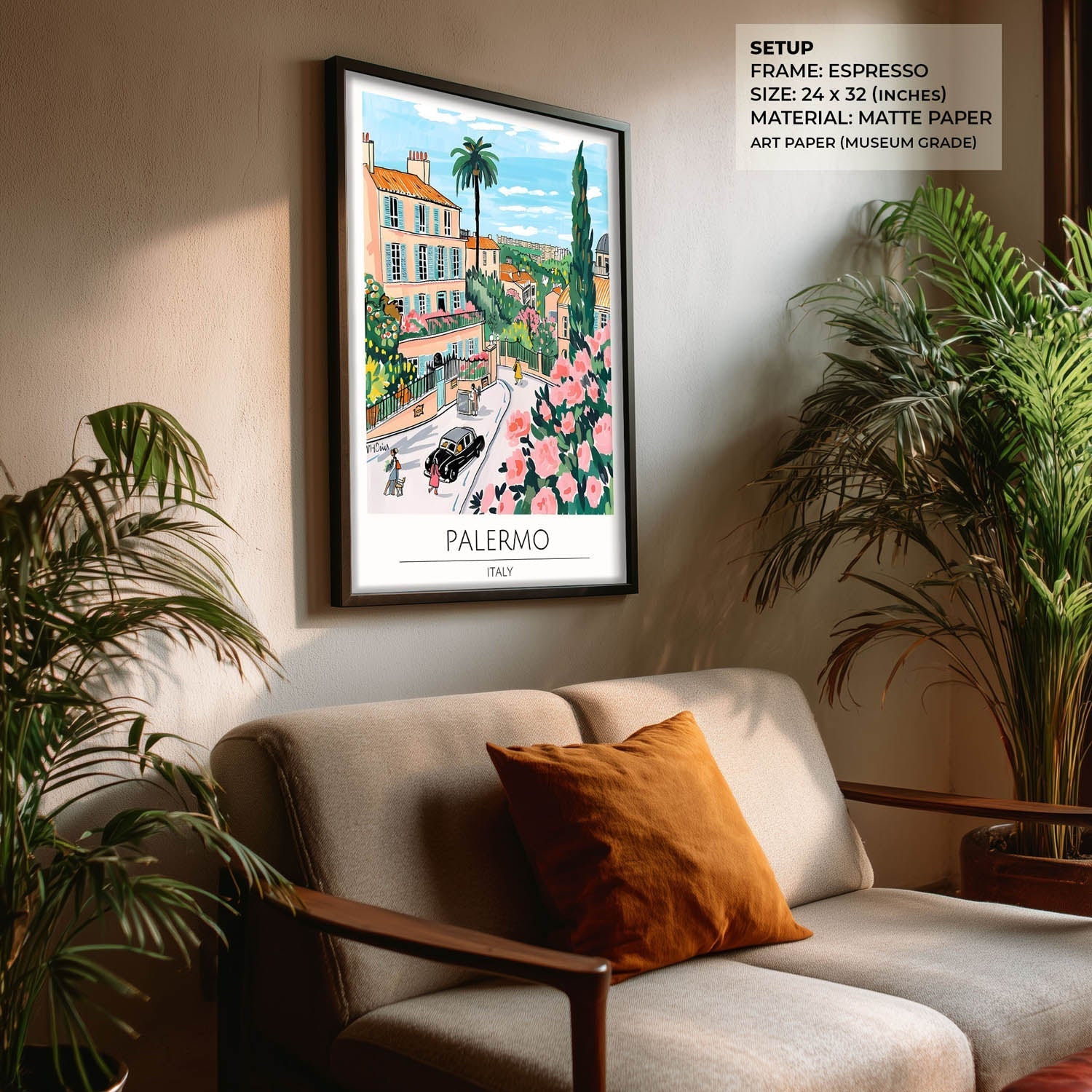 Palermo - Cities Paintings