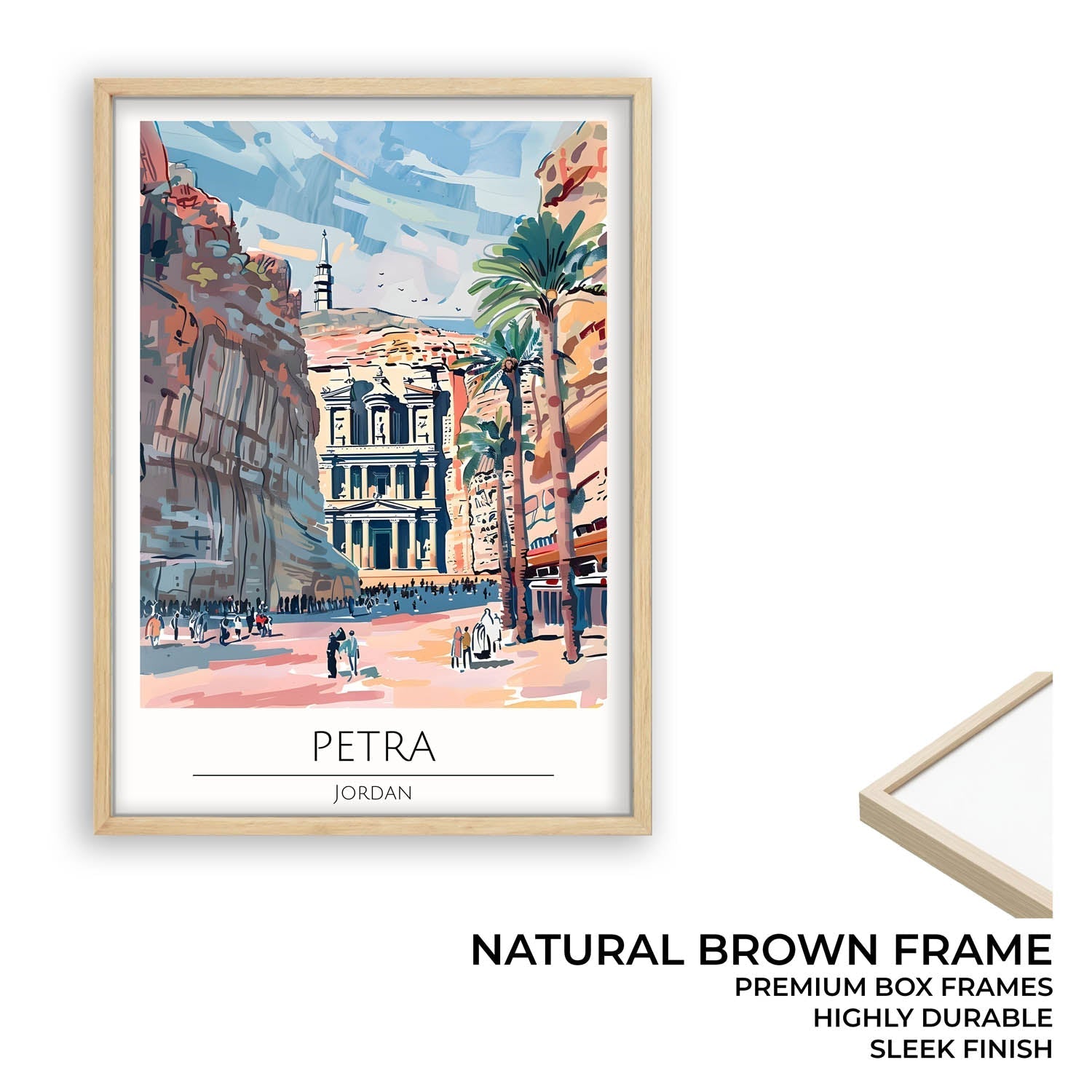 Petra | Jordan - Cities Paintings