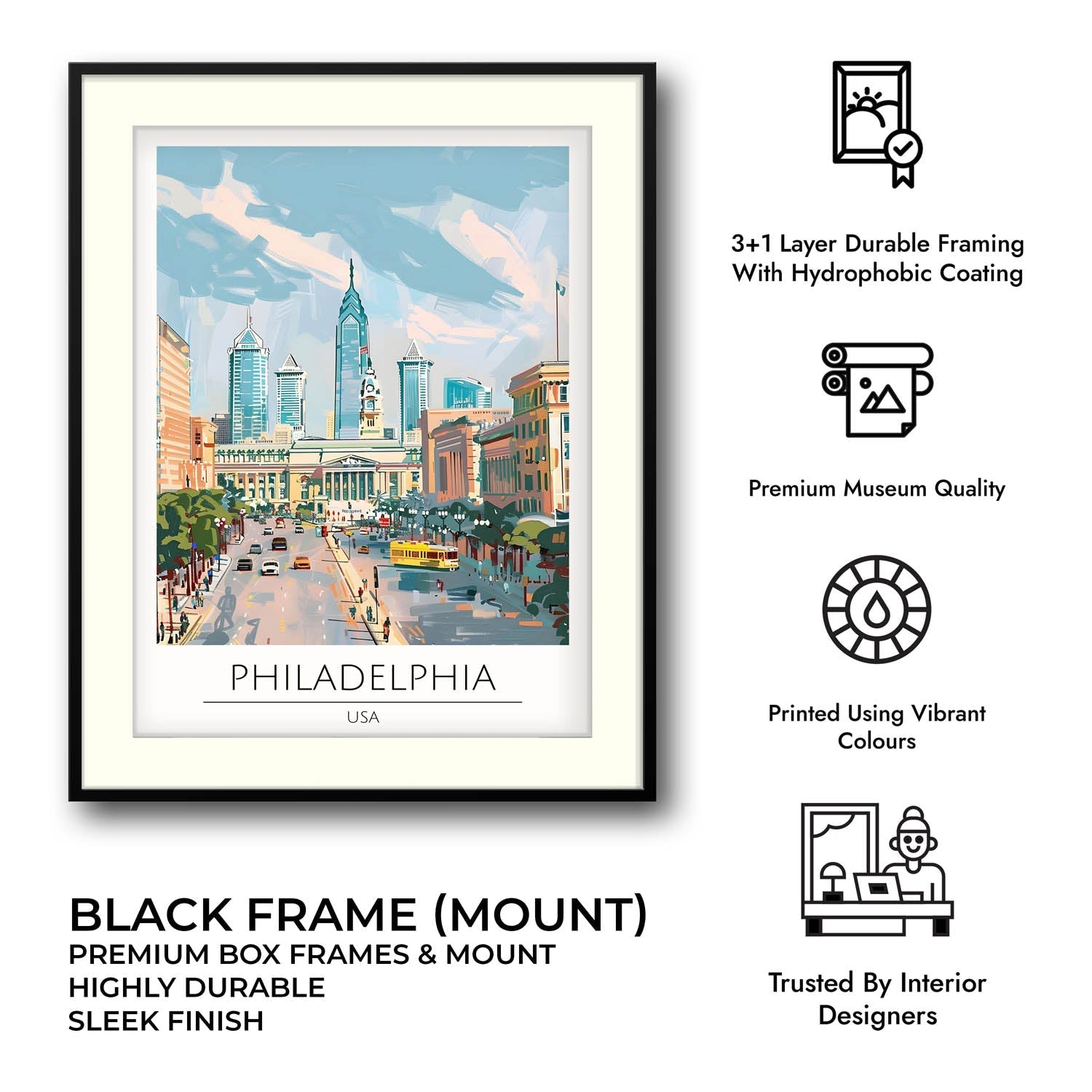 Philadelphia - Cities Paintings