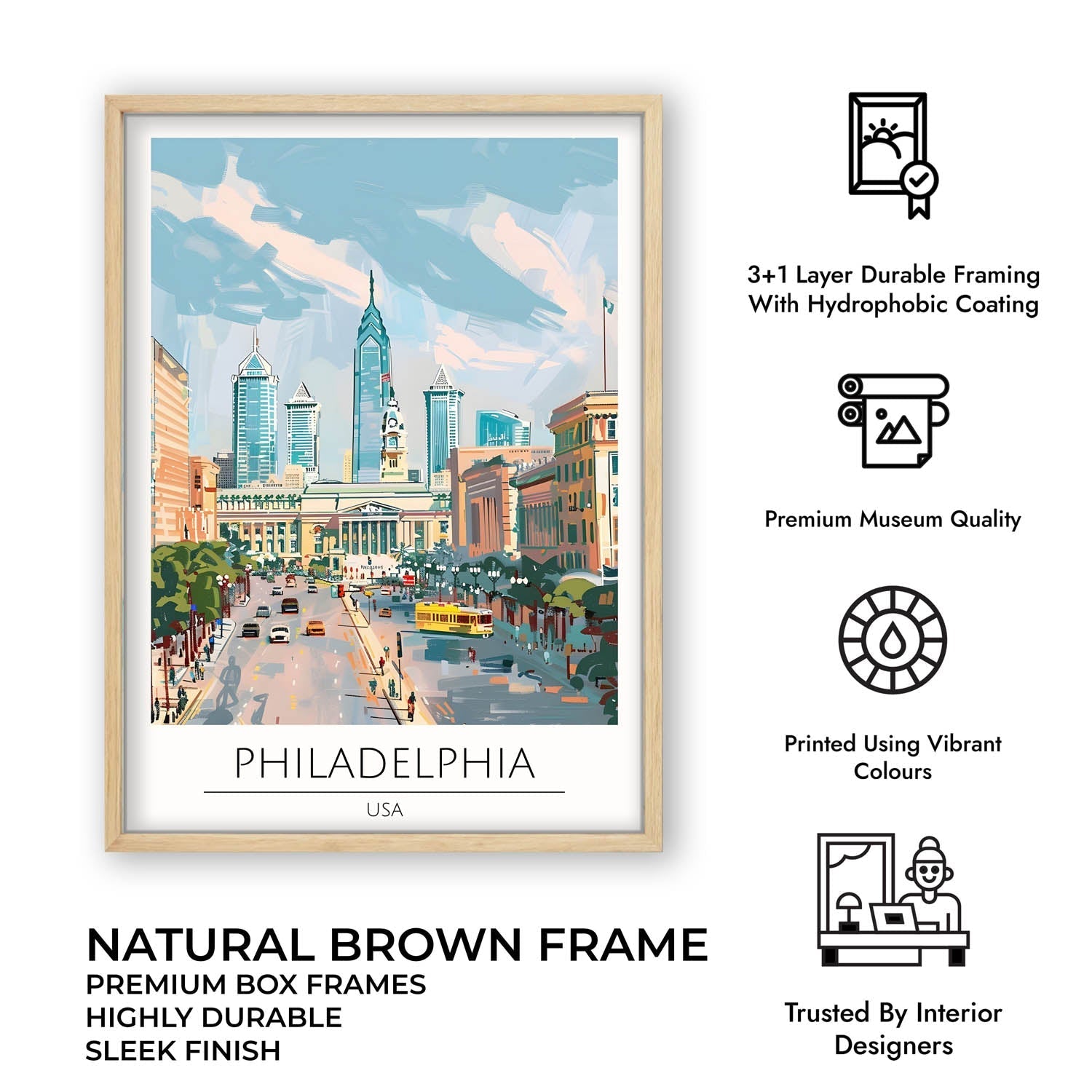 Philadelphia - Cities Paintings