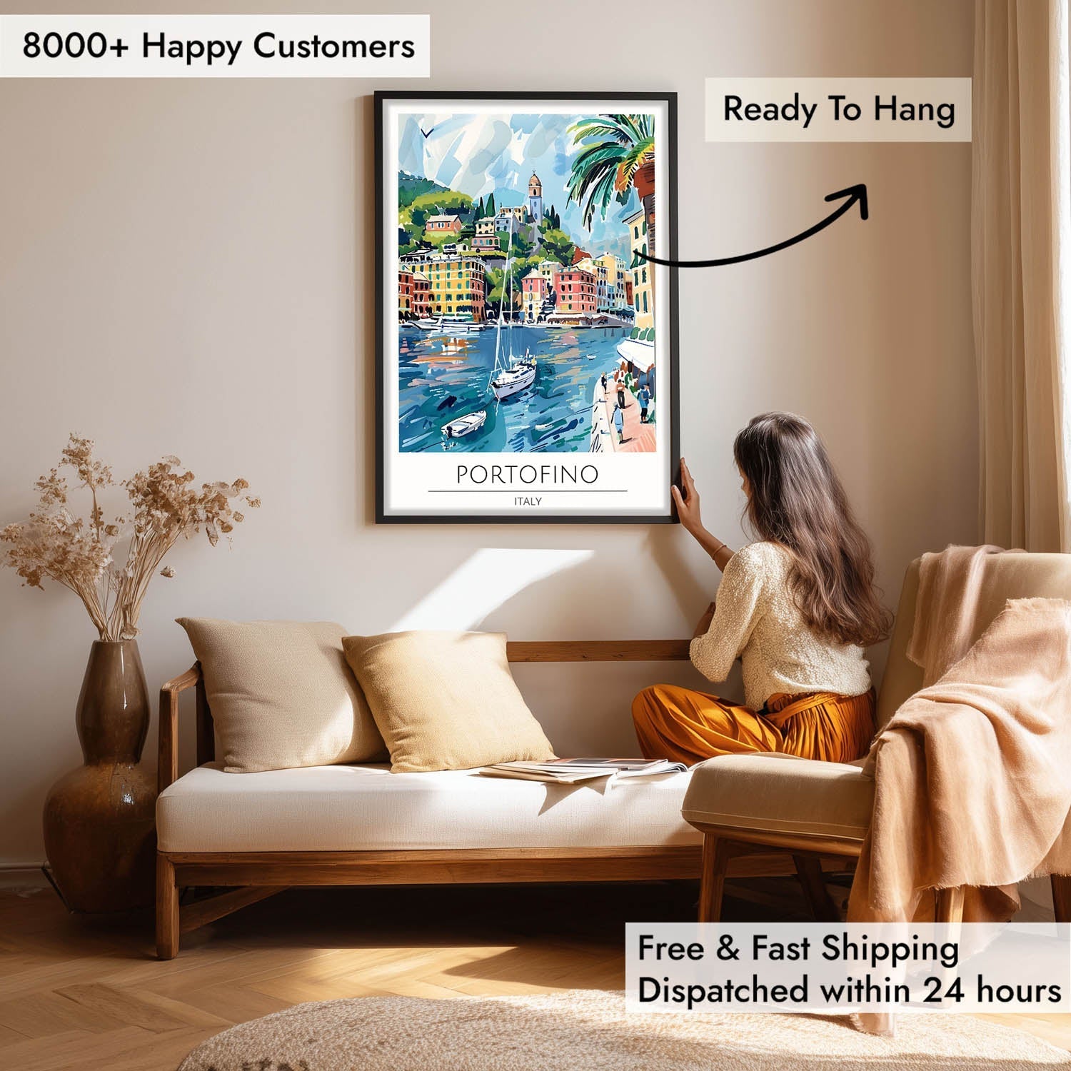 Portofino - Cities Paintings