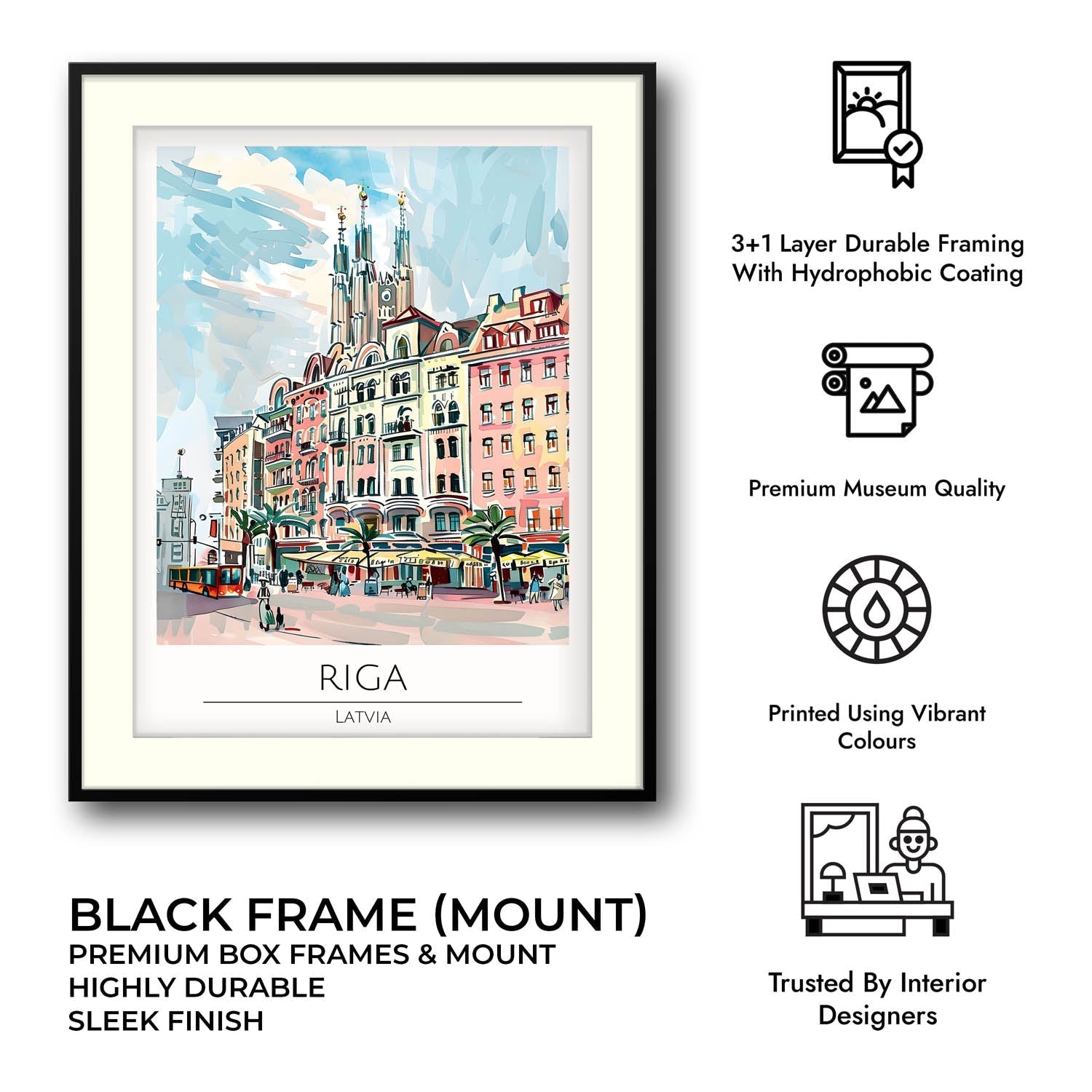 Riga - Cities Paintings