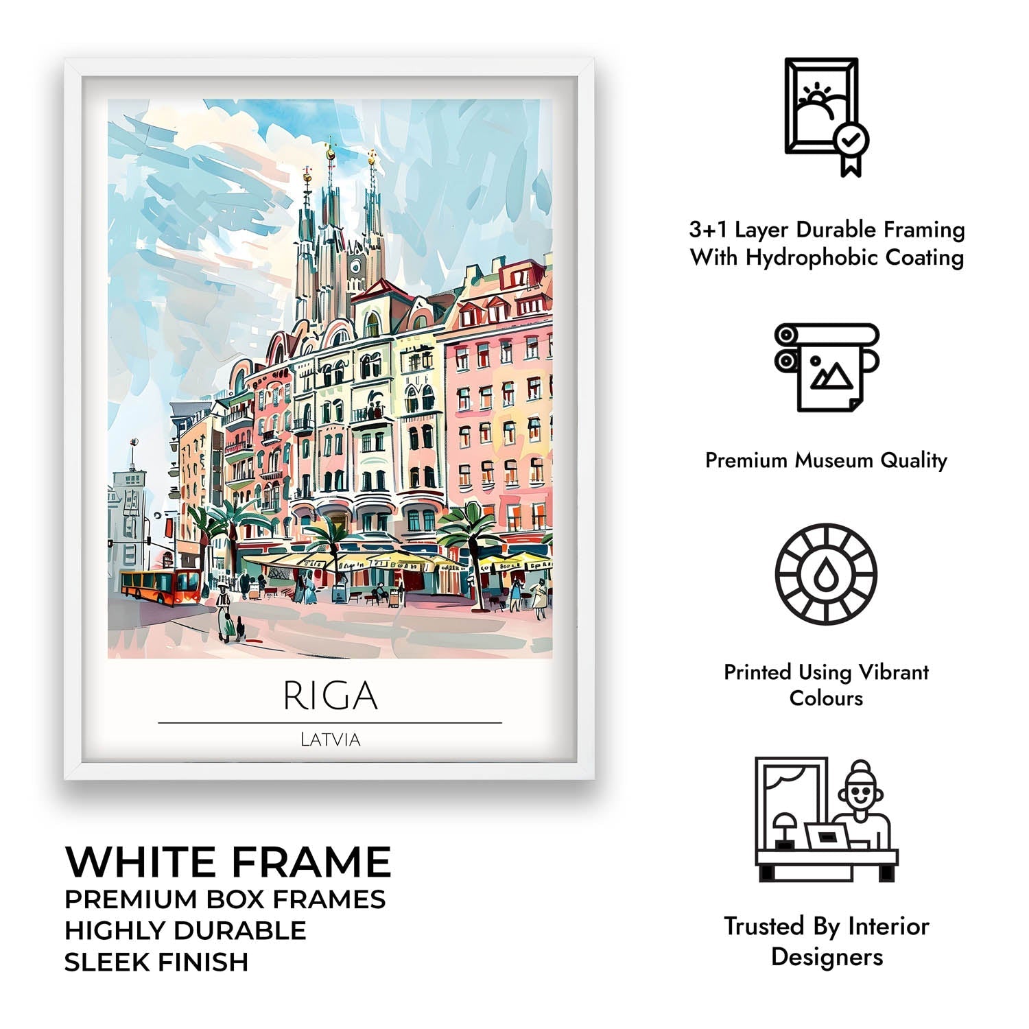 Riga - Cities Paintings