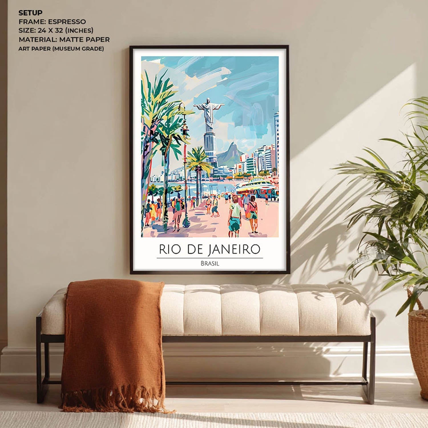 Rio De Janeiro - Cities Paintings
