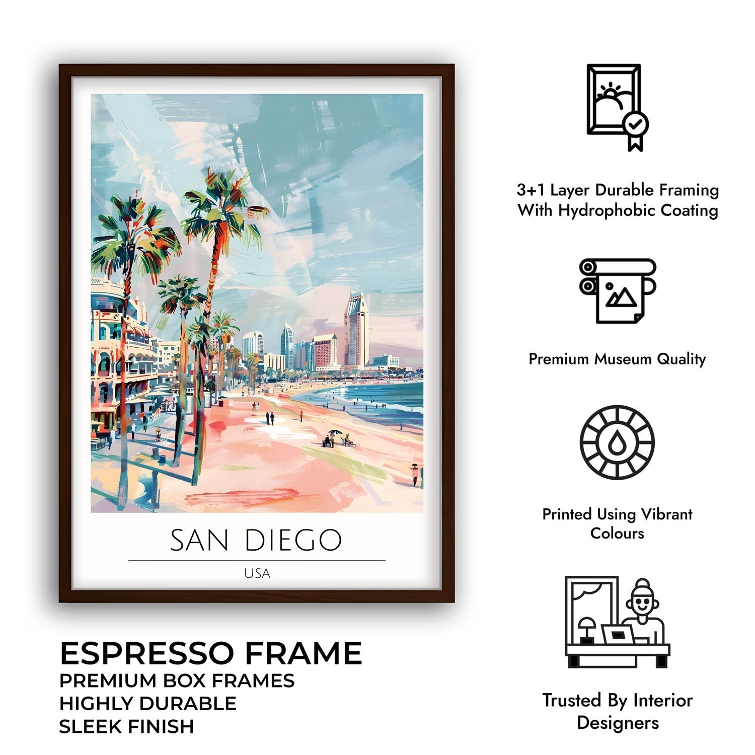 San Diego - Cities Paintings