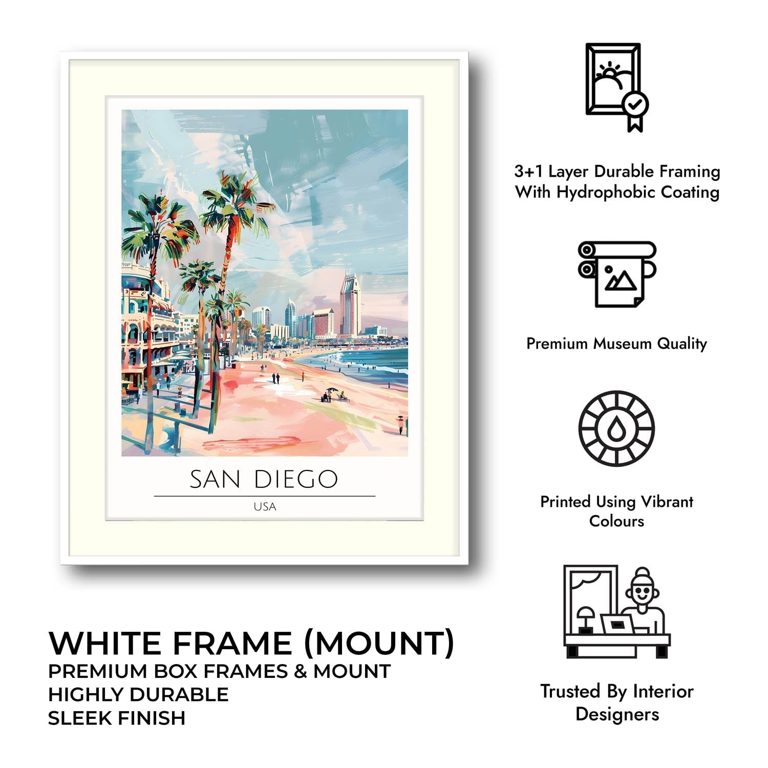 San Diego - Cities Paintings