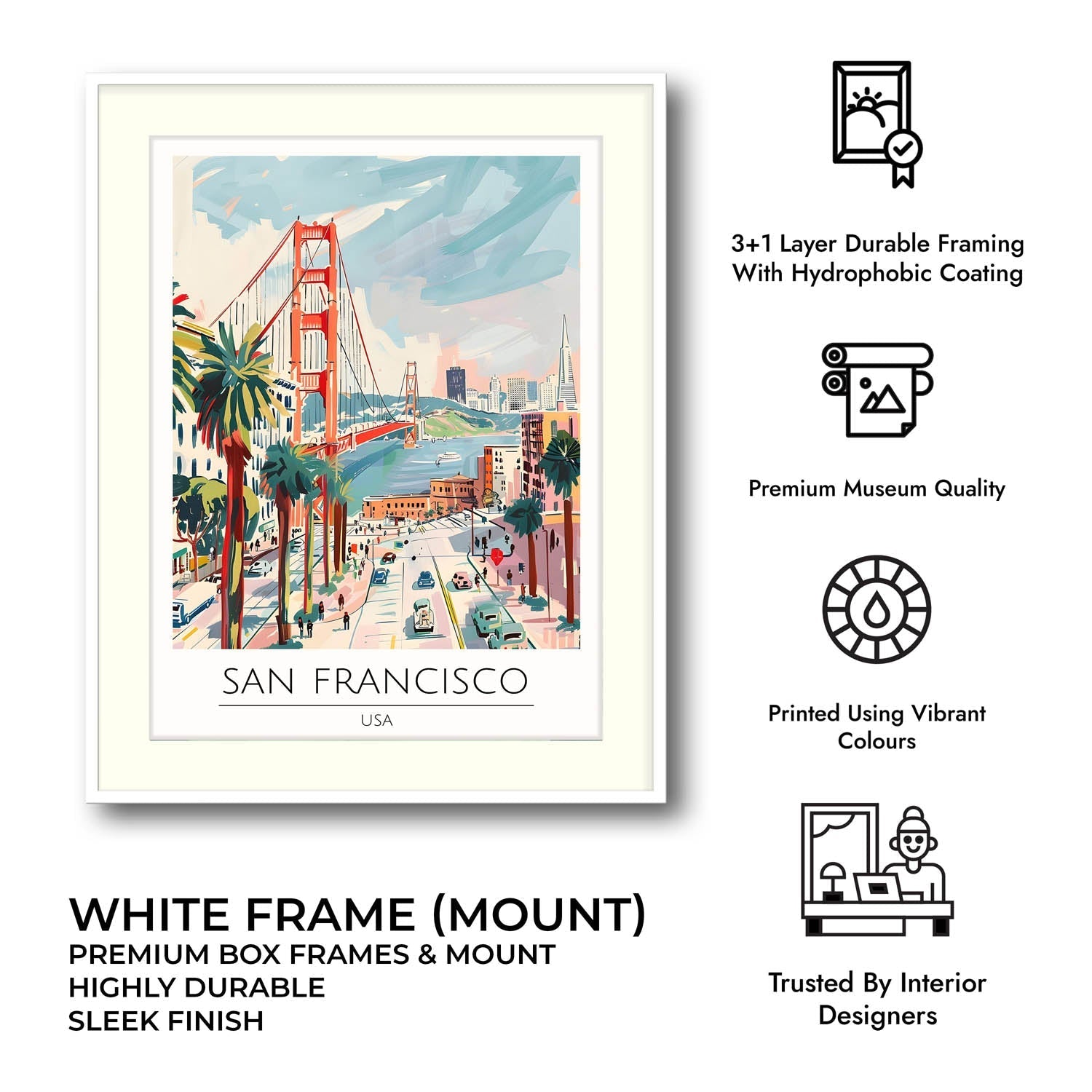San Francisco - Cities Paintings