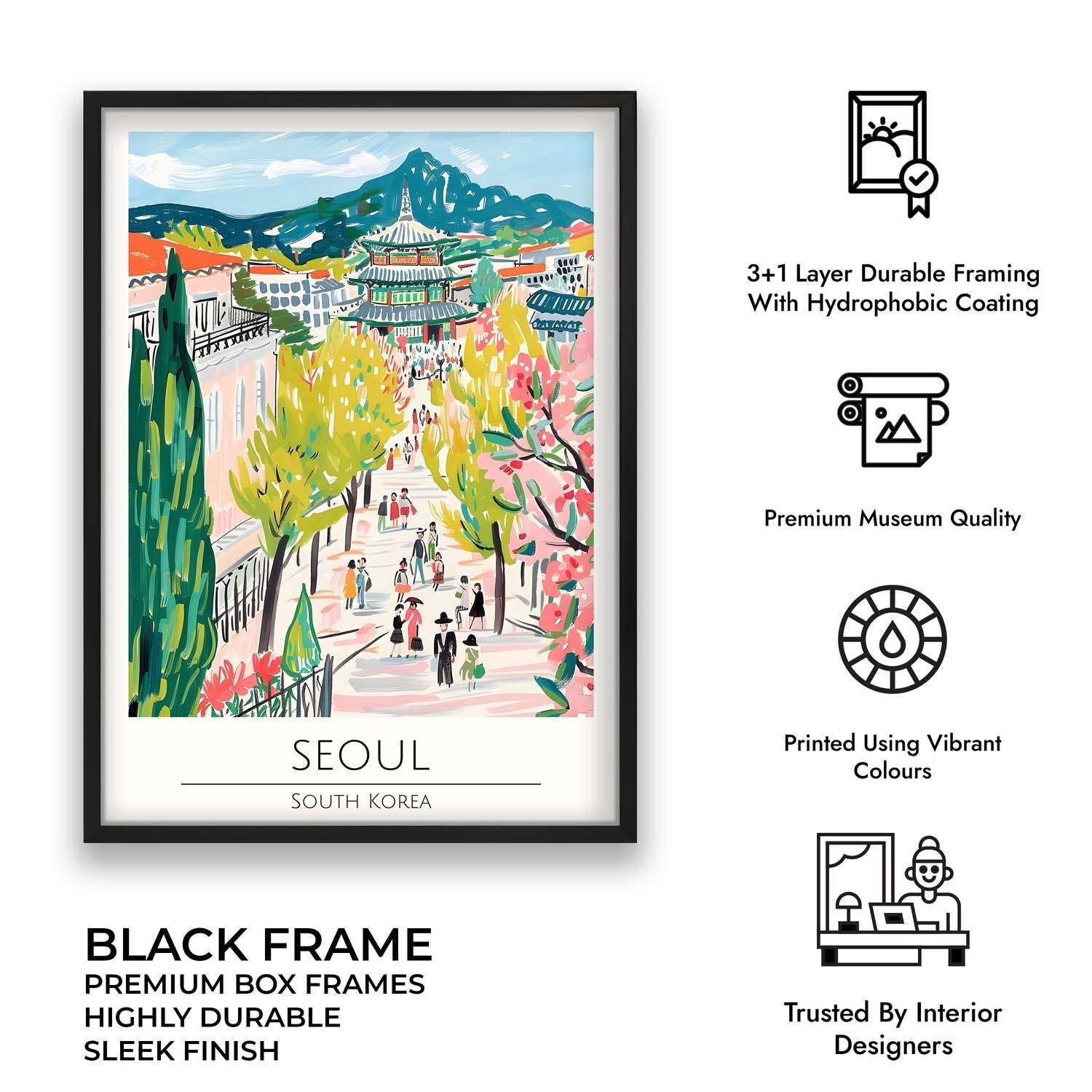 Seoul - Cities Paintings