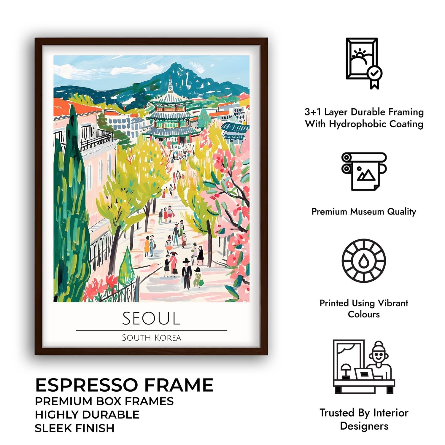 Seoul - Cities Paintings