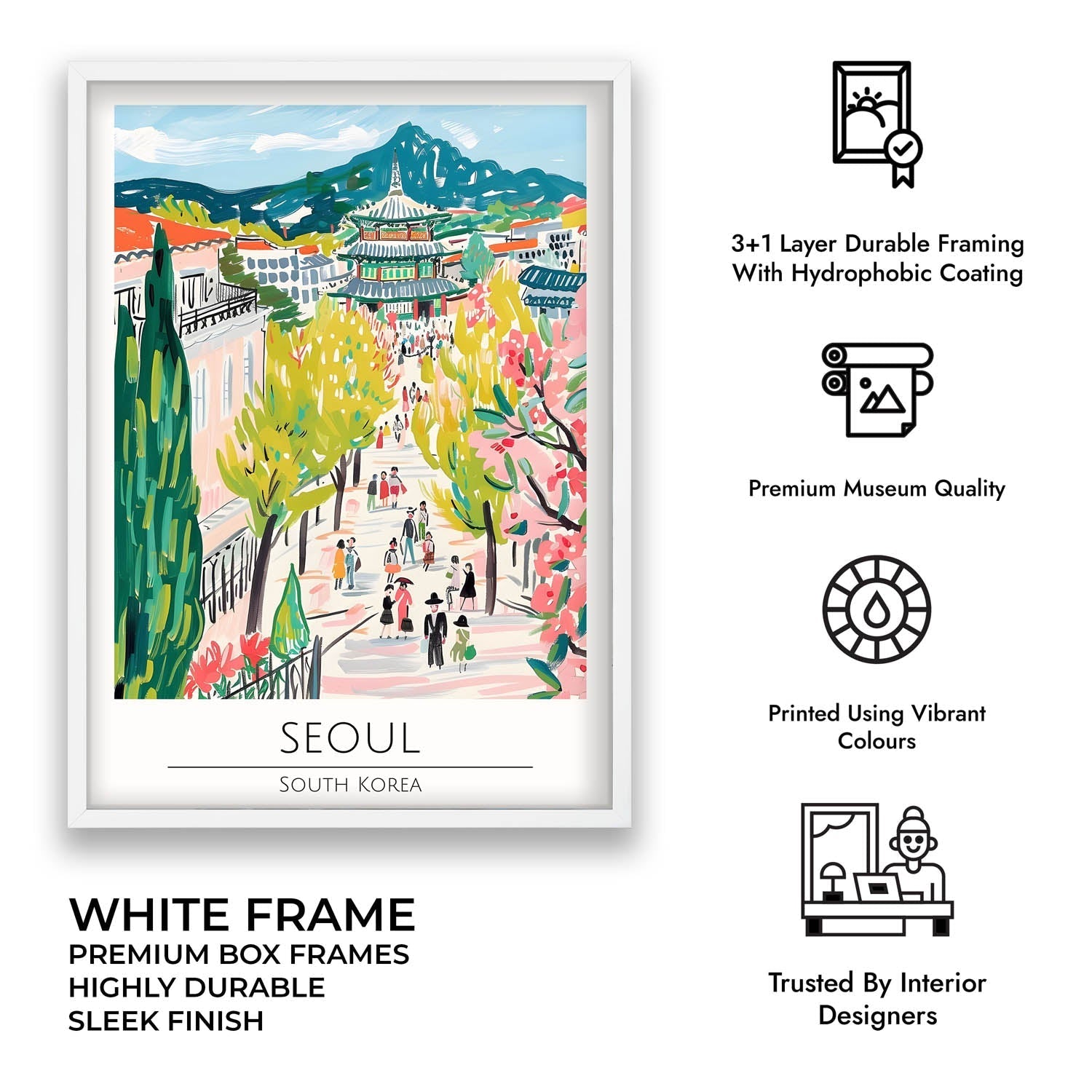 Seoul - Cities Paintings