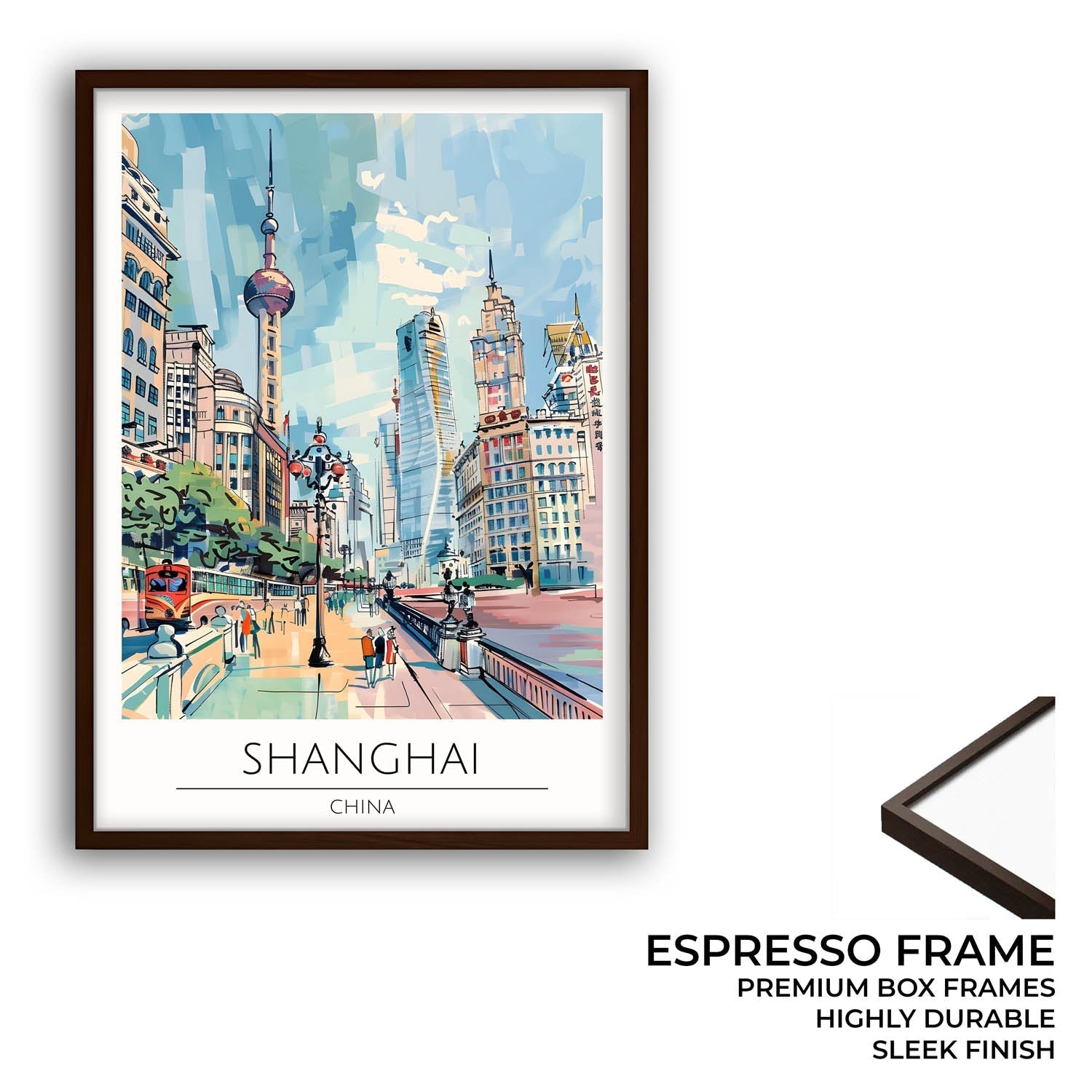 Shanghai - Cities Paintings