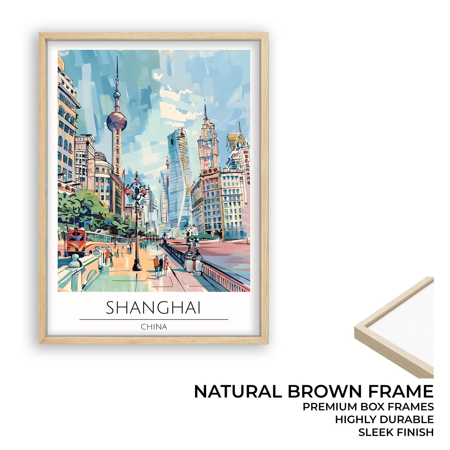 Shanghai - Cities Paintings