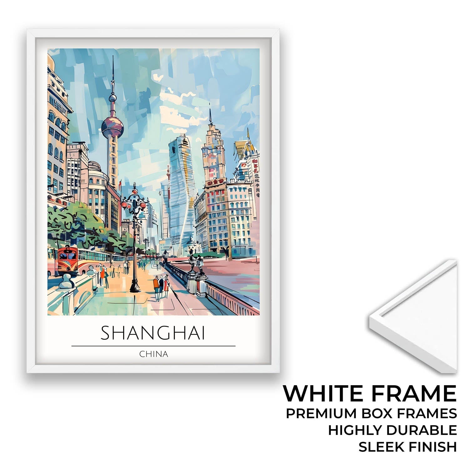Shanghai - Cities Paintings