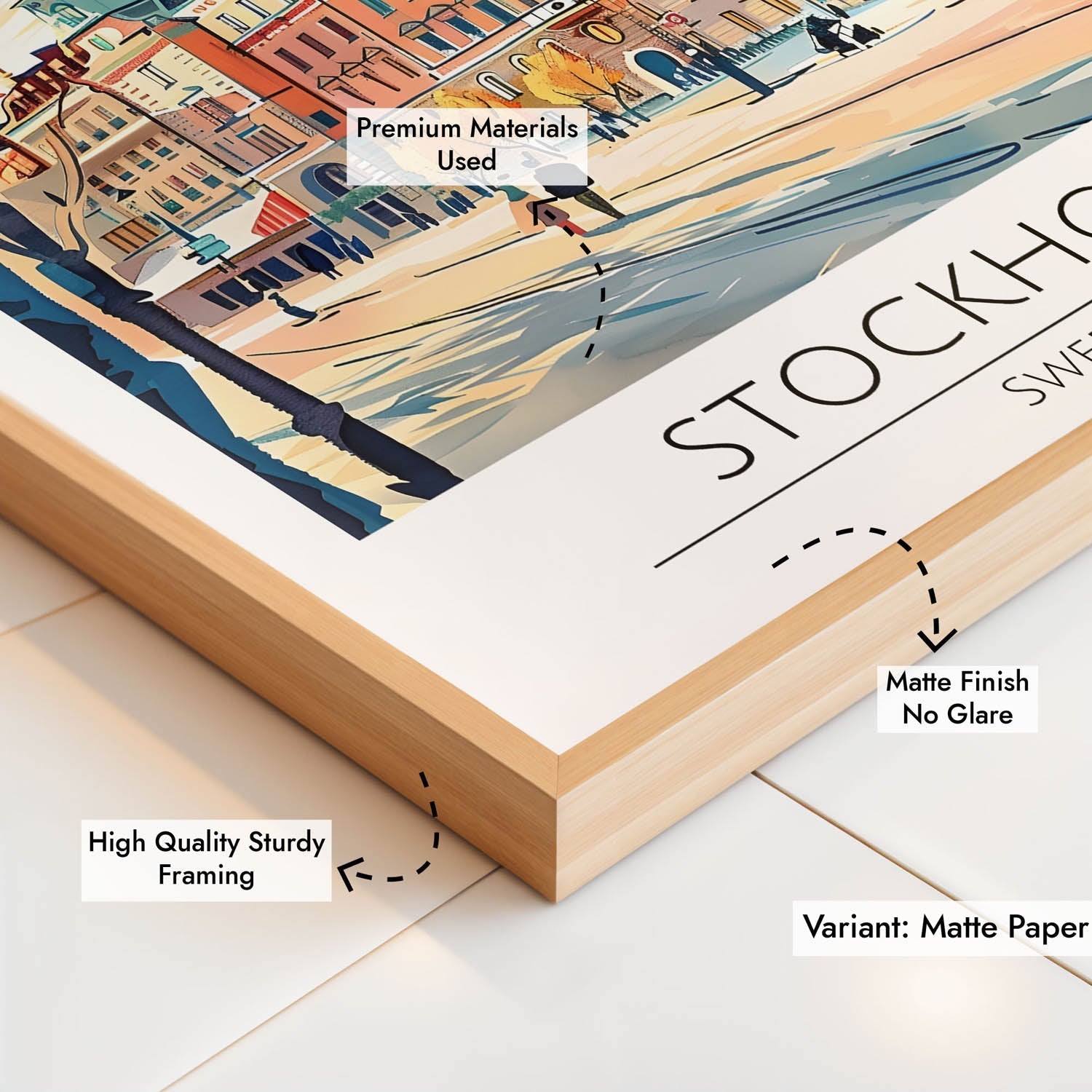 Stockholm - Cities Paintings