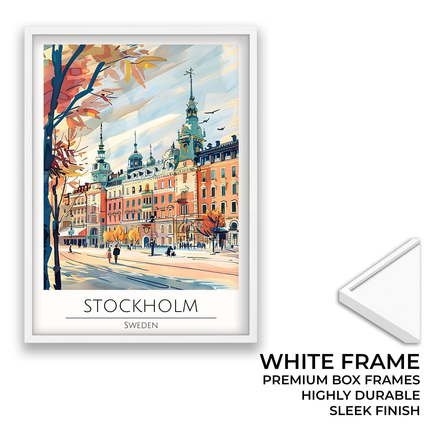 Stockholm - Cities Paintings