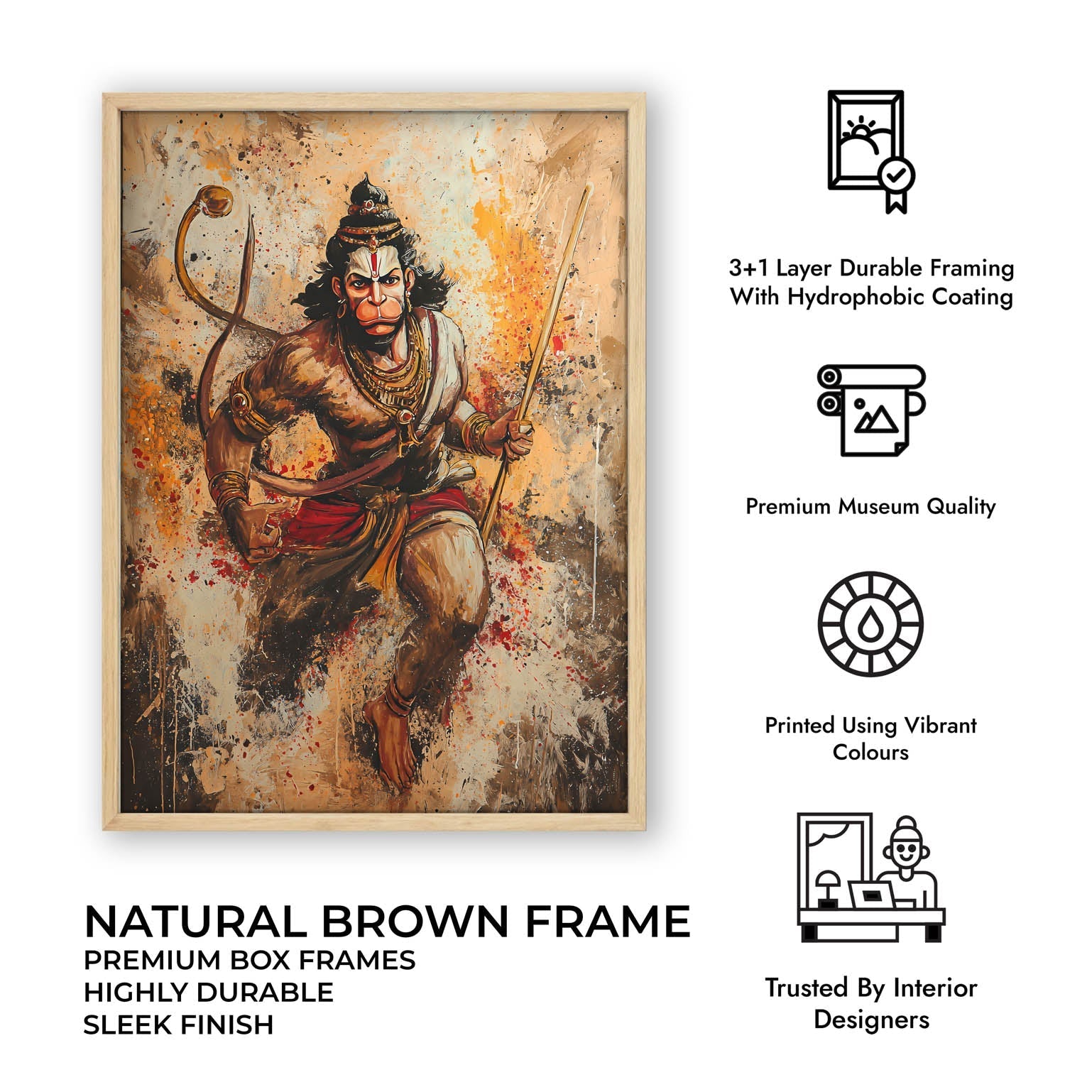 Bajrangbali Painting - Vastu Wall Art