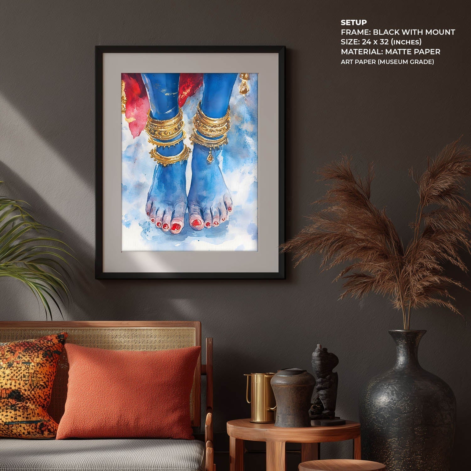 Goddess Kali - Vastu Painting