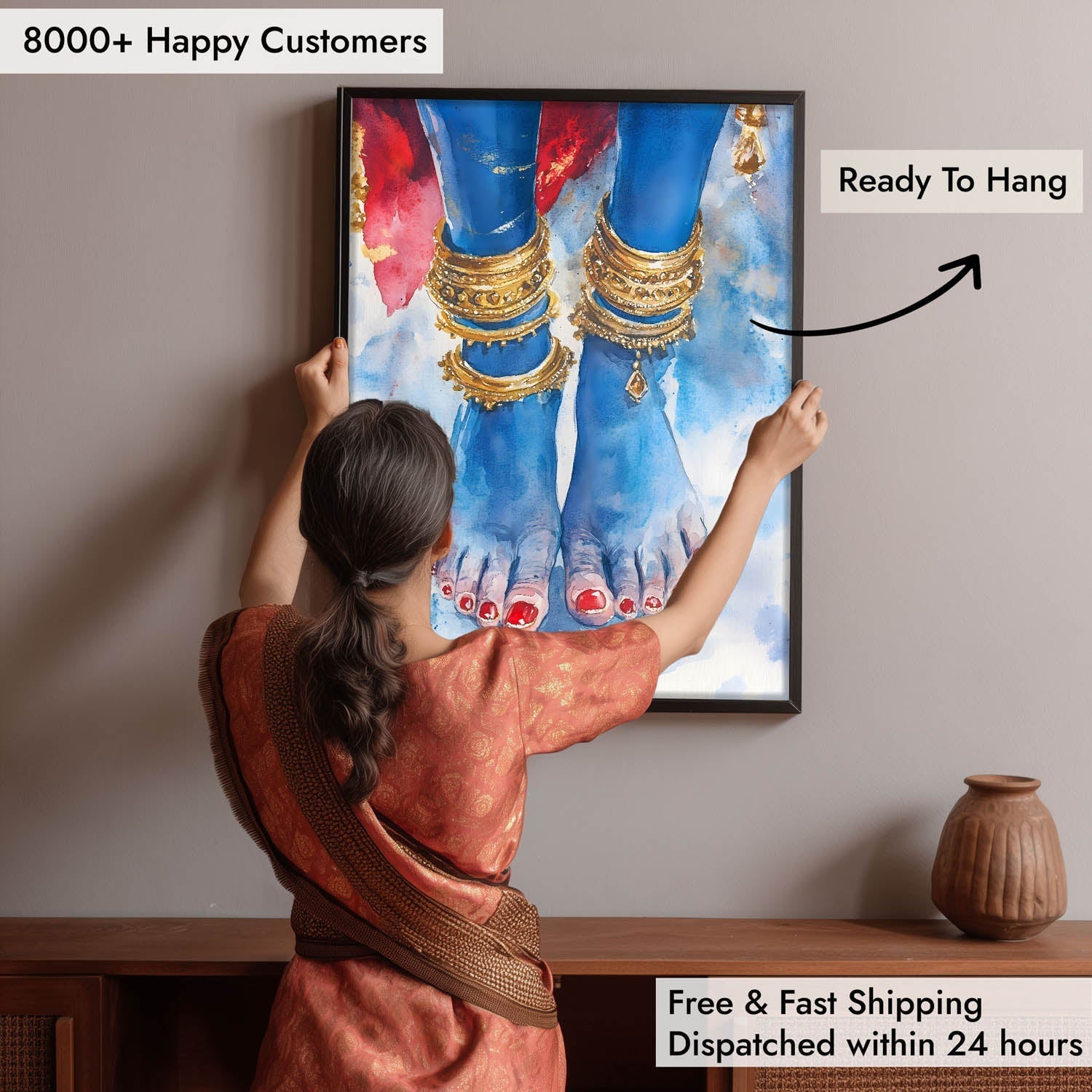 Goddess Kali - Vastu Painting