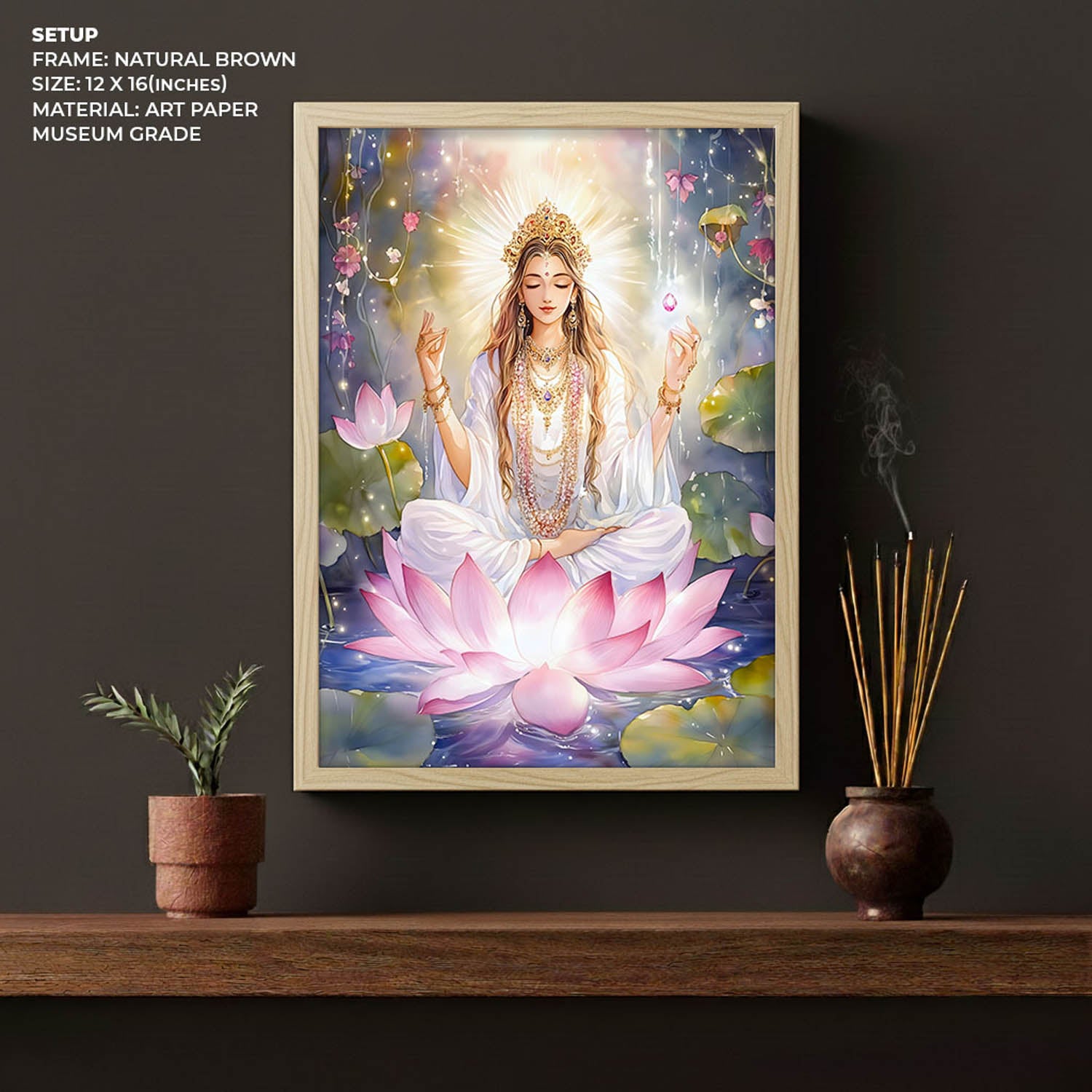 Goddess Lakshmi - Vastu Painting