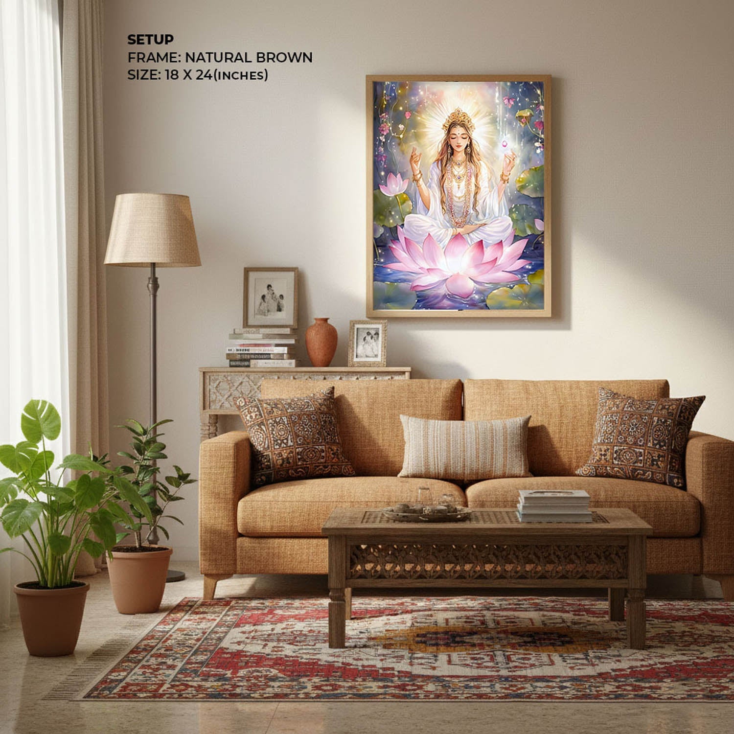 Goddess Lakshmi - Vastu Painting