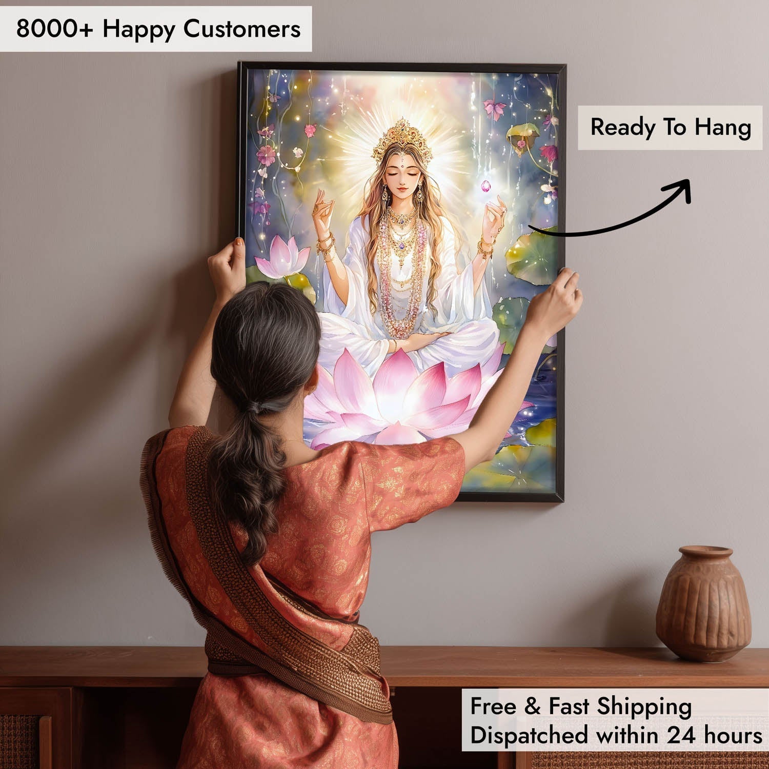 Goddess Lakshmi - Vastu Painting