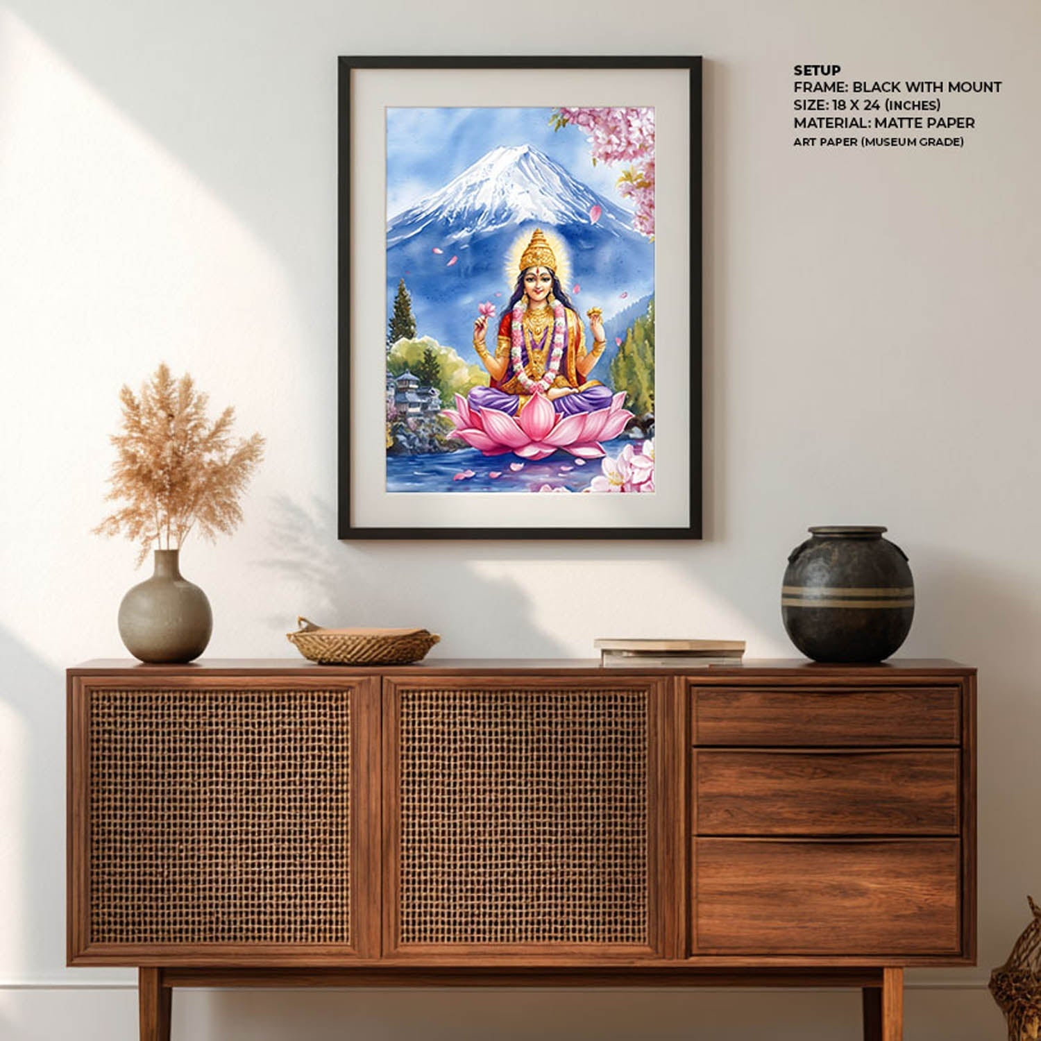 Goddess Laxmi Blessing - Vastu Painting
