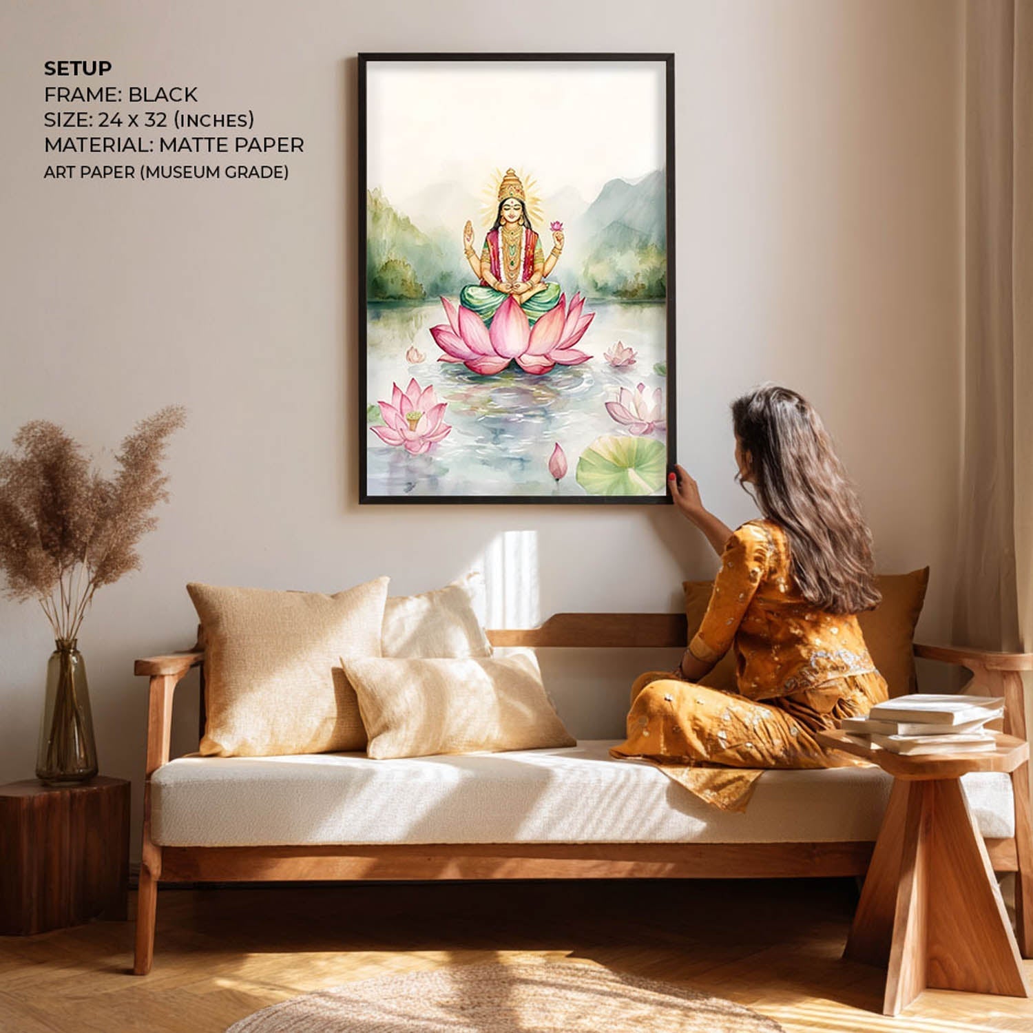 Goddess Laxmi - Vastu Painting