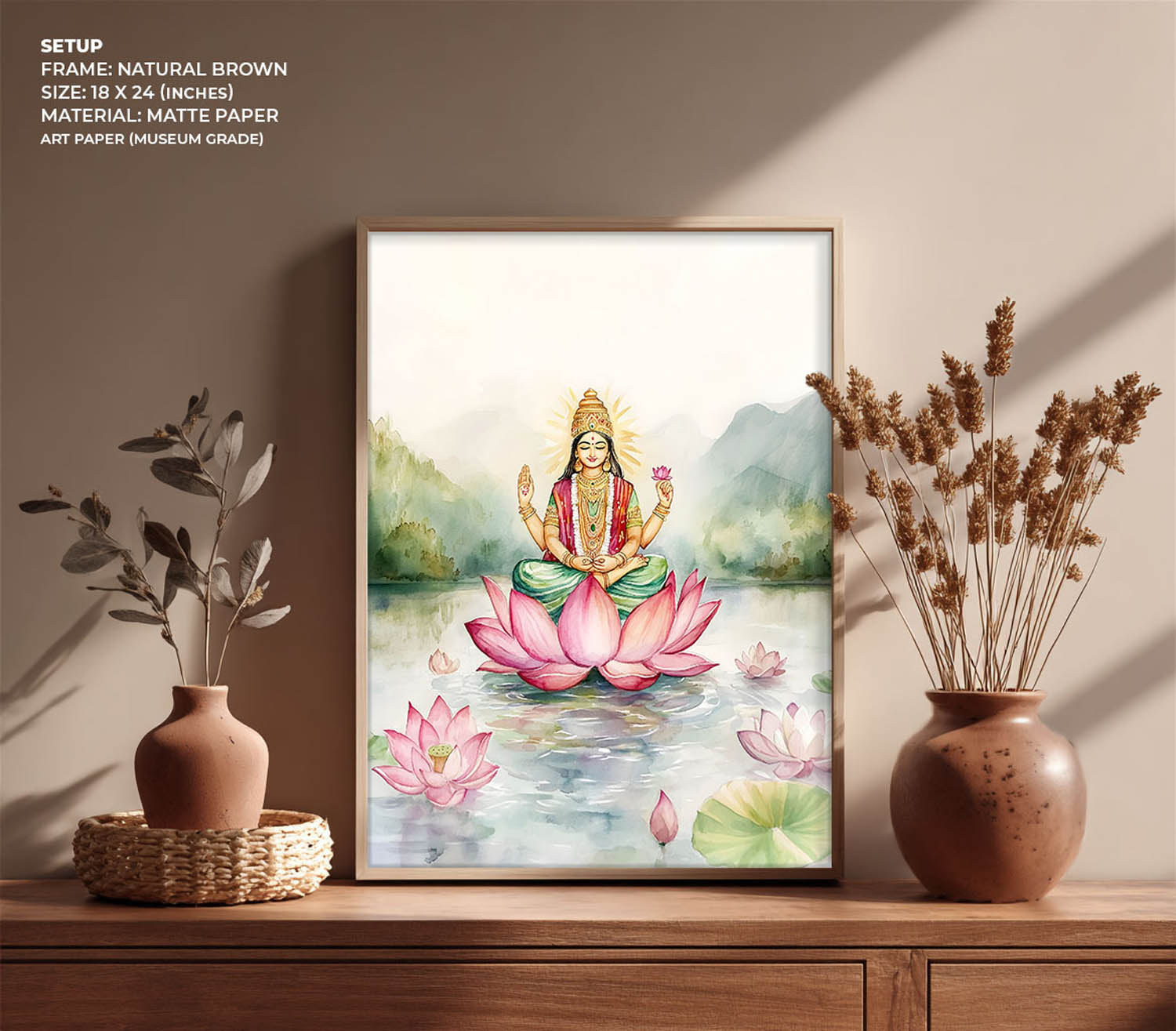Goddess Laxmi - Vastu Painting