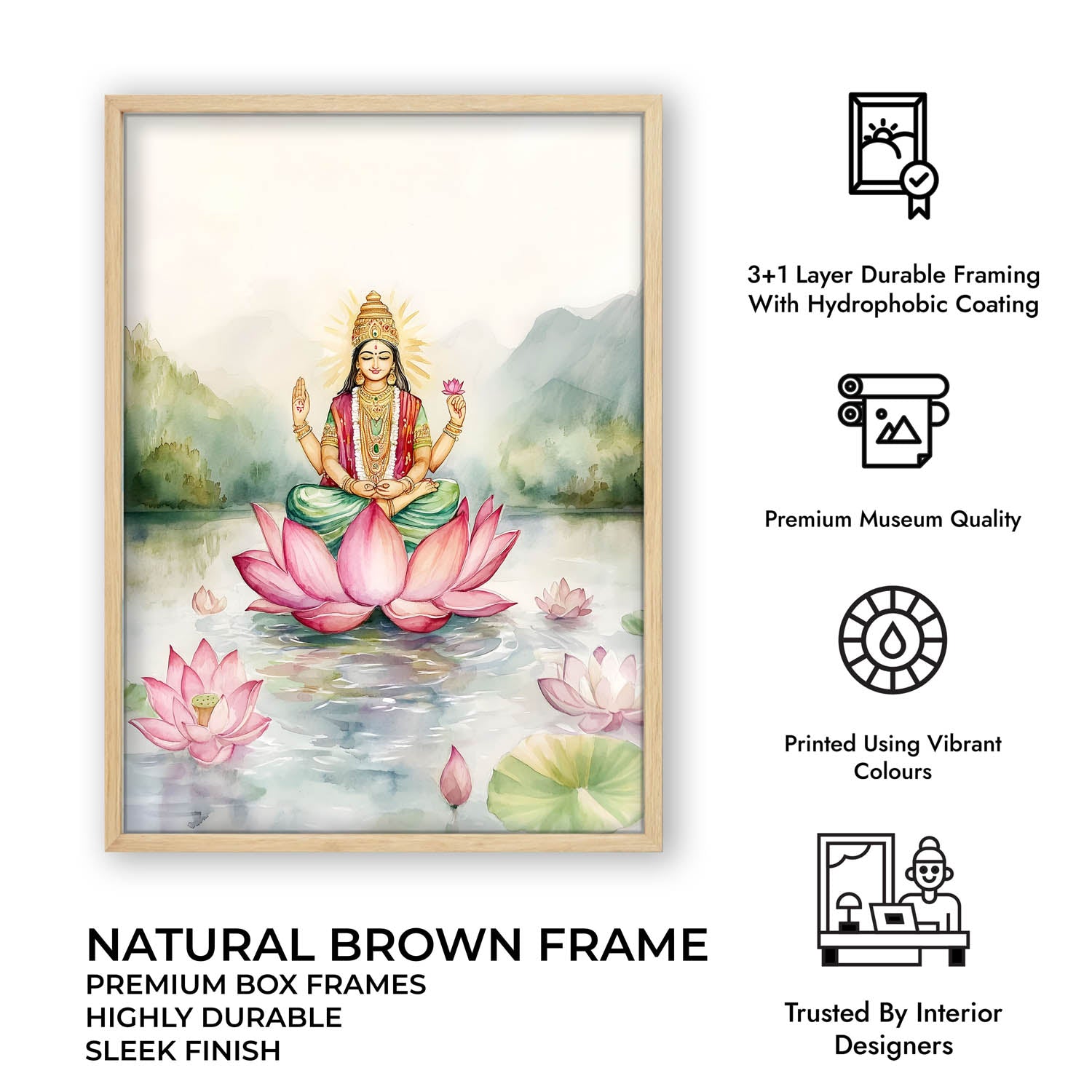 Goddess Laxmi - Vastu Painting