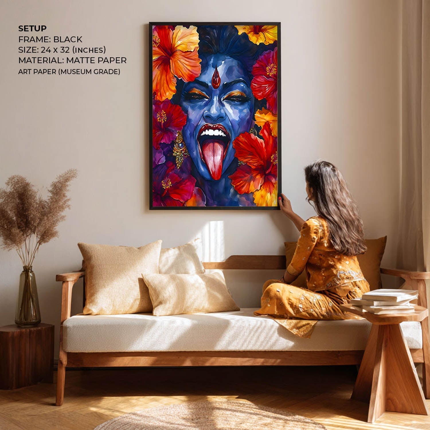 Goddess MahaKali - Vastu Painting