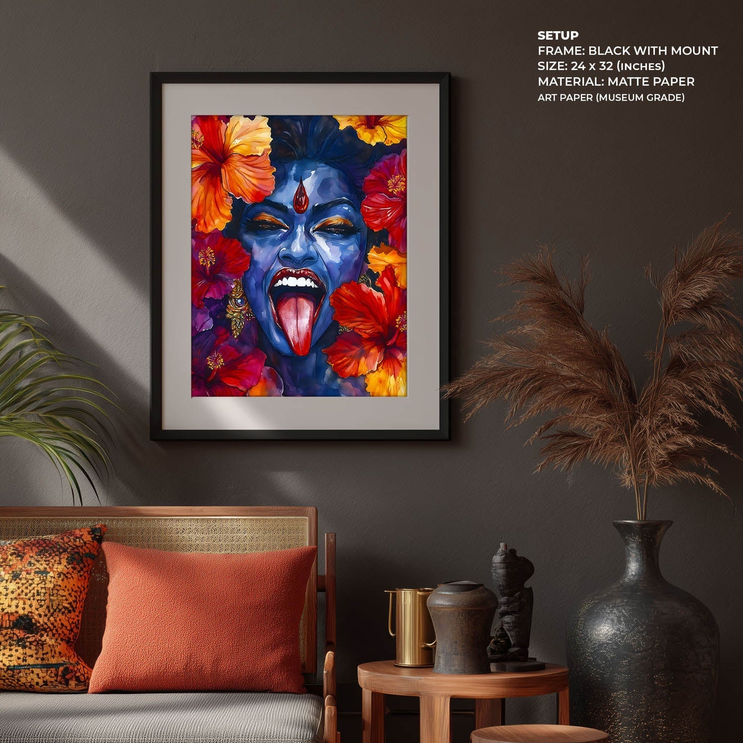 Goddess MahaKali - Vastu Painting
