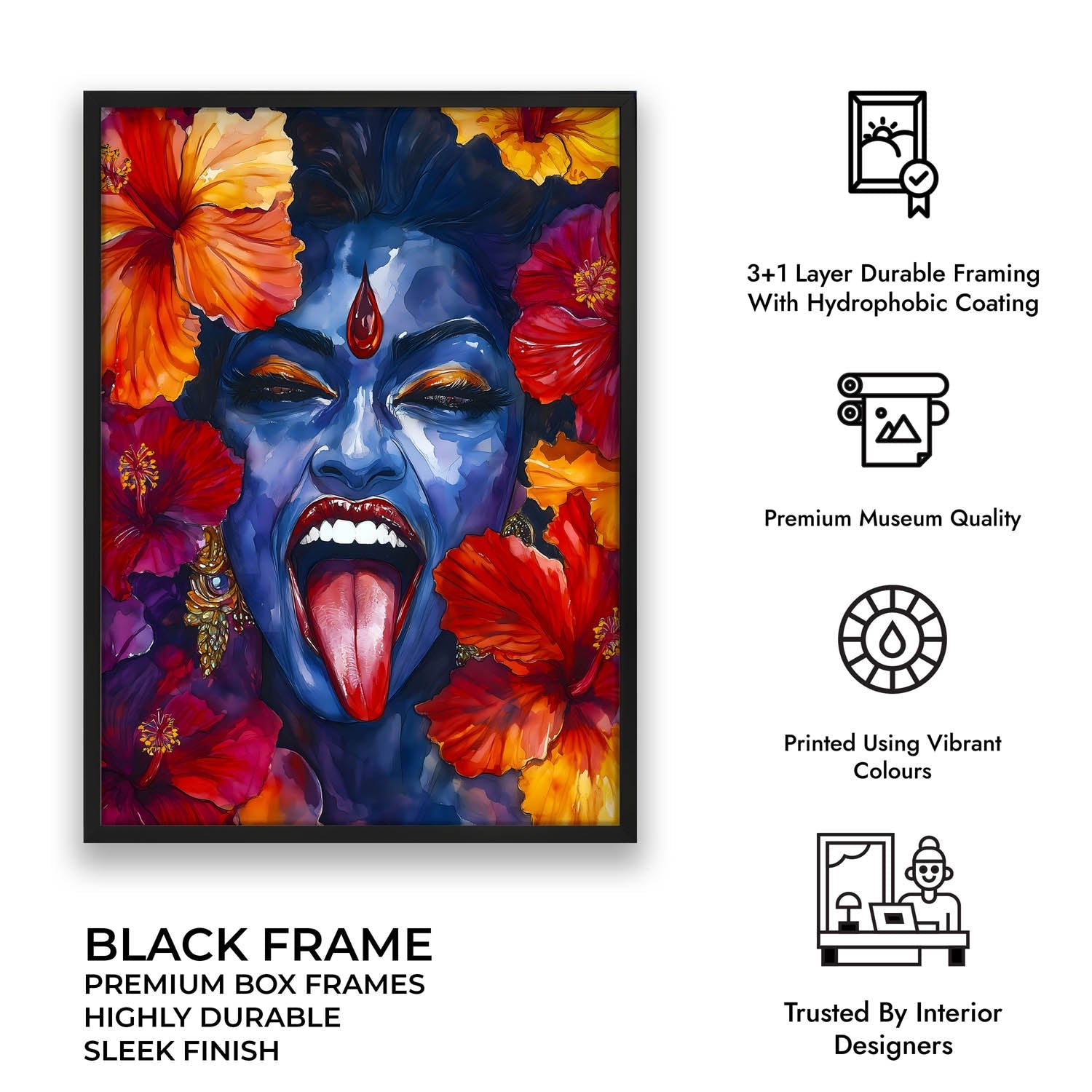 Goddess MahaKali - Vastu Painting
