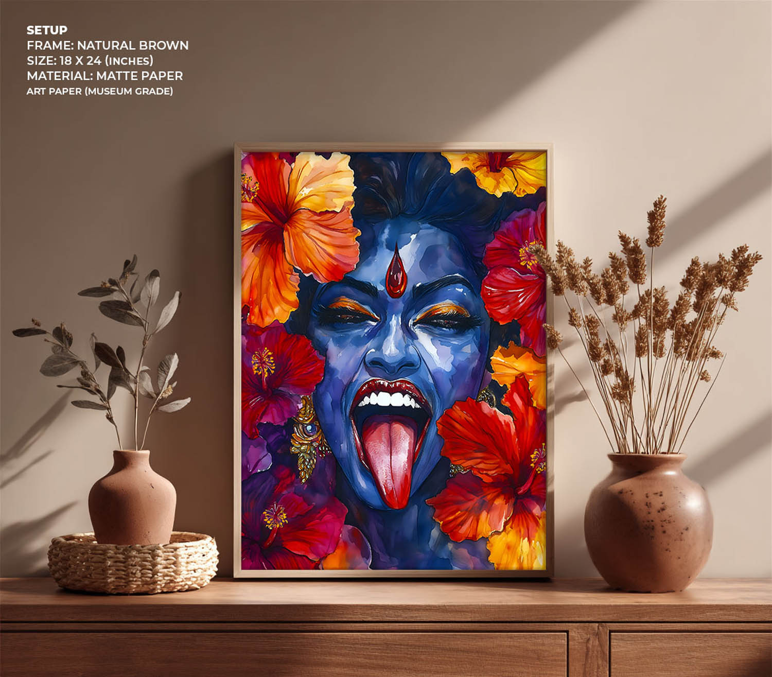 Goddess MahaKali - Vastu Painting