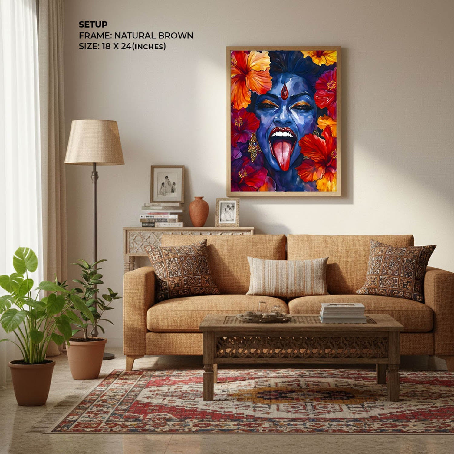 Goddess MahaKali - Vastu Painting