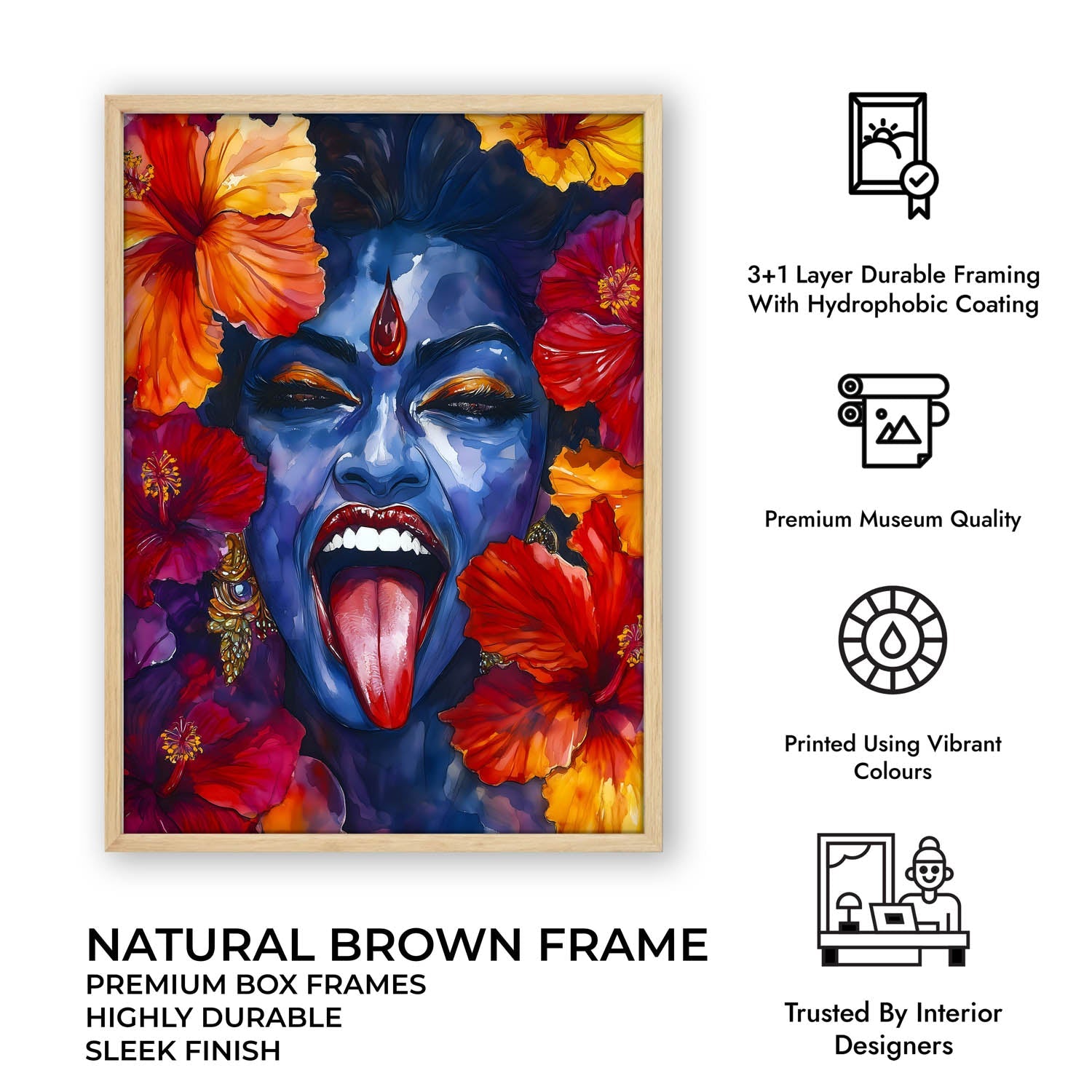 Goddess MahaKali - Vastu Painting