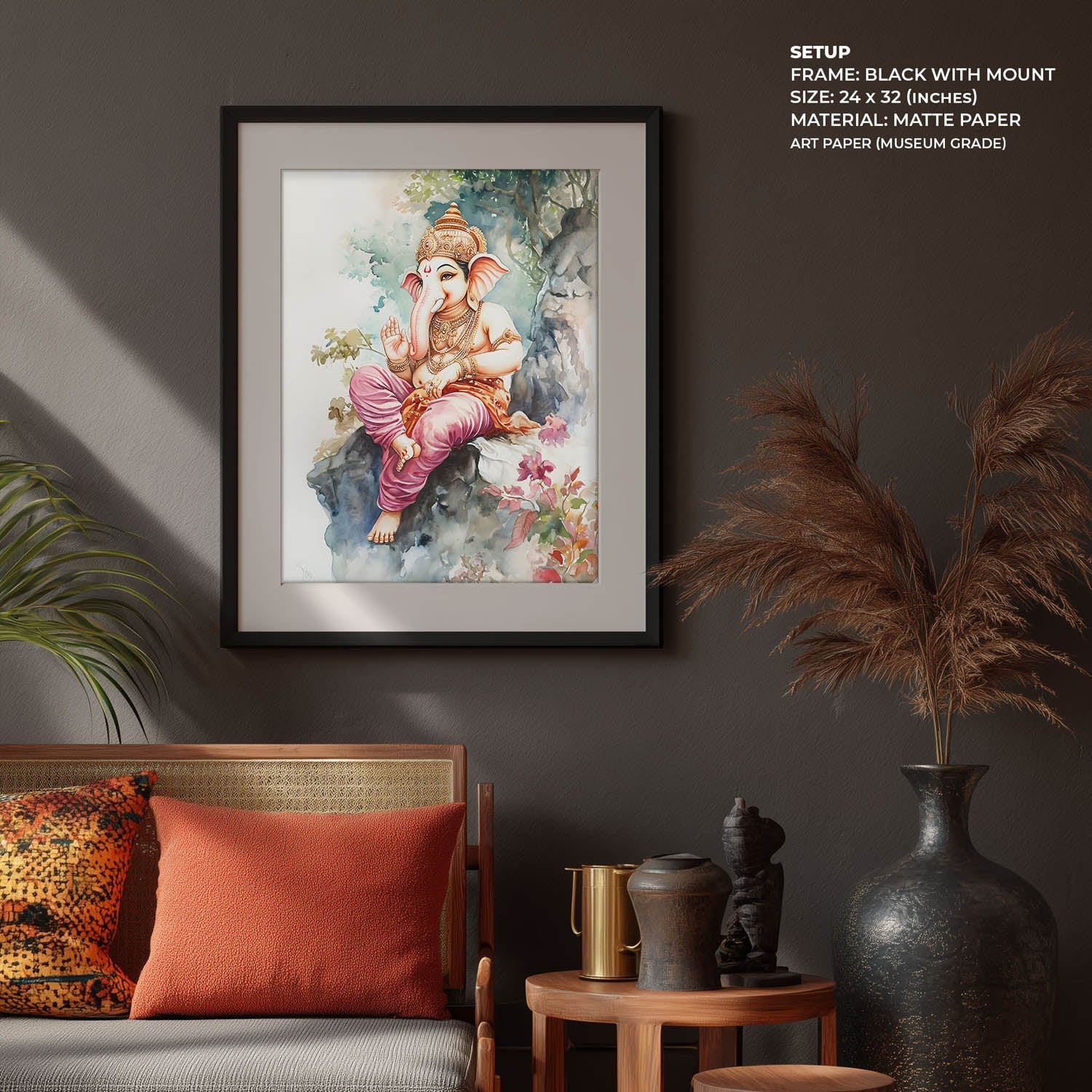 Lord Ganesh Blessing - Vastu Painting