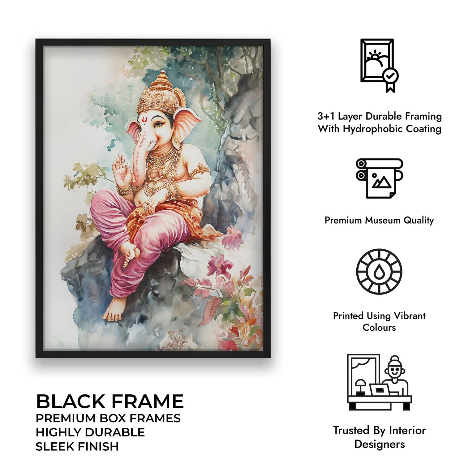 Lord Ganesh Blessing - Vastu Painting