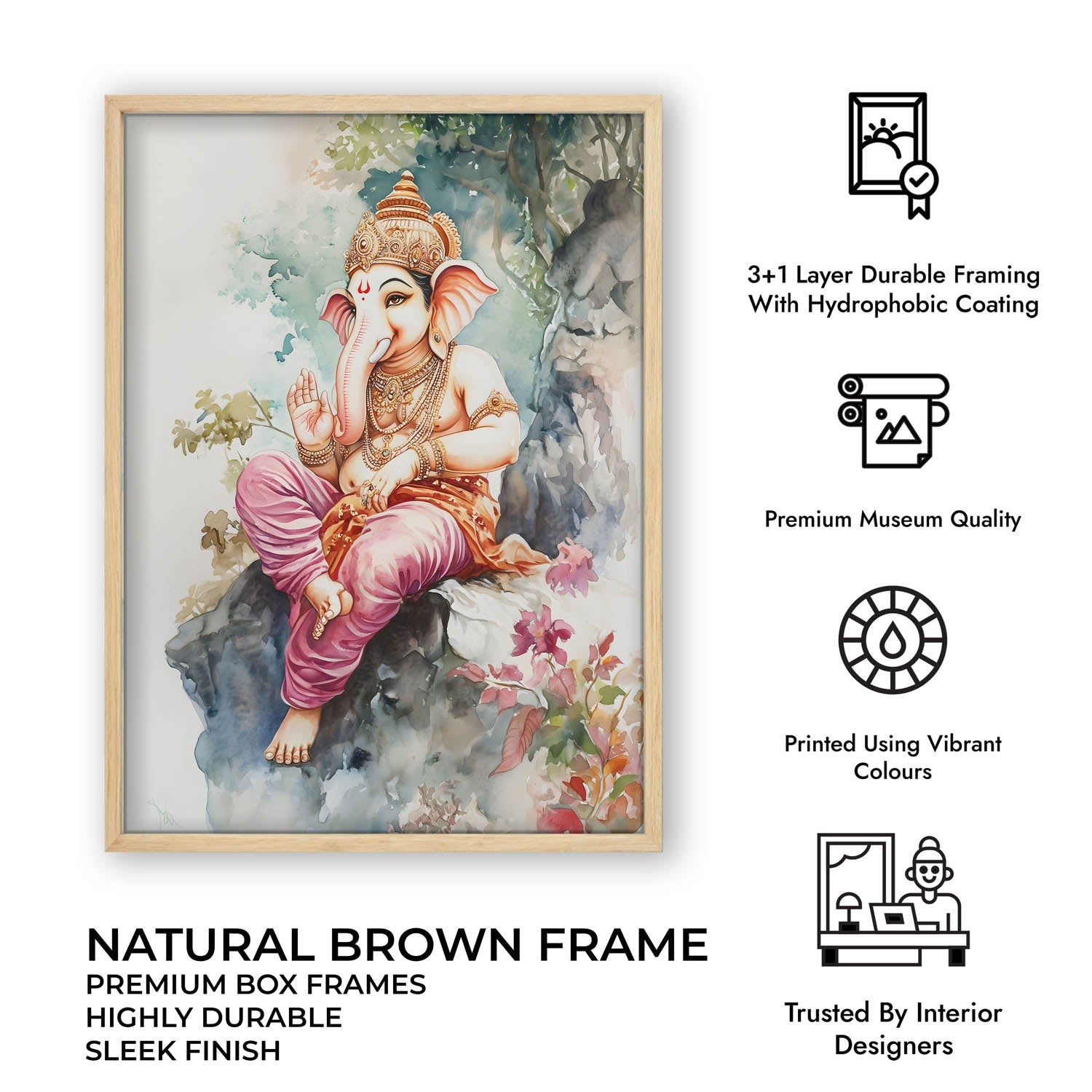 Lord Ganesh Blessing - Vastu Painting
