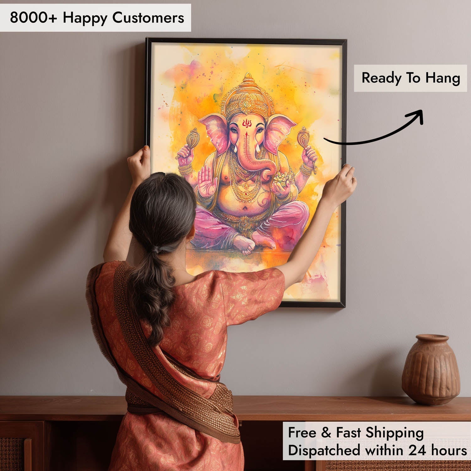 Lord Ganesha - Vastu Painting