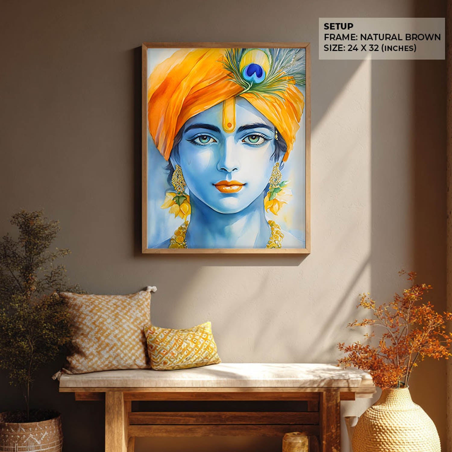 Lord Krishna - Vastu Painting