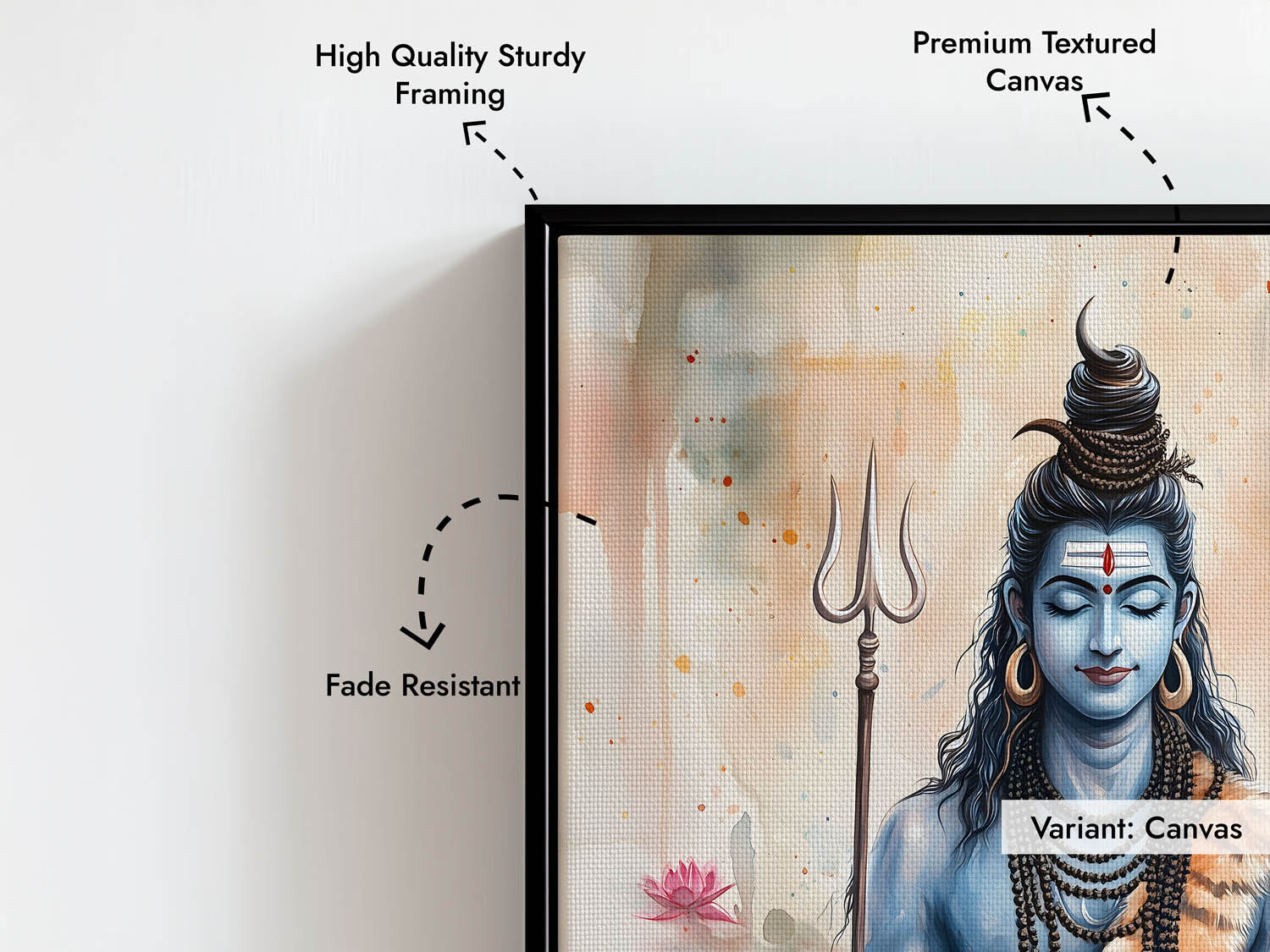 Lord Shiv Meditating - Vastu Painting