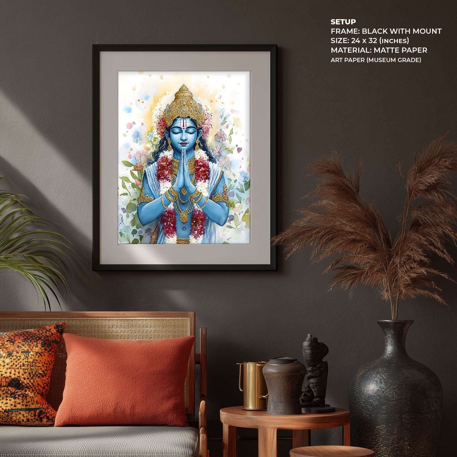 Lord Vishnu - Vastu Painting