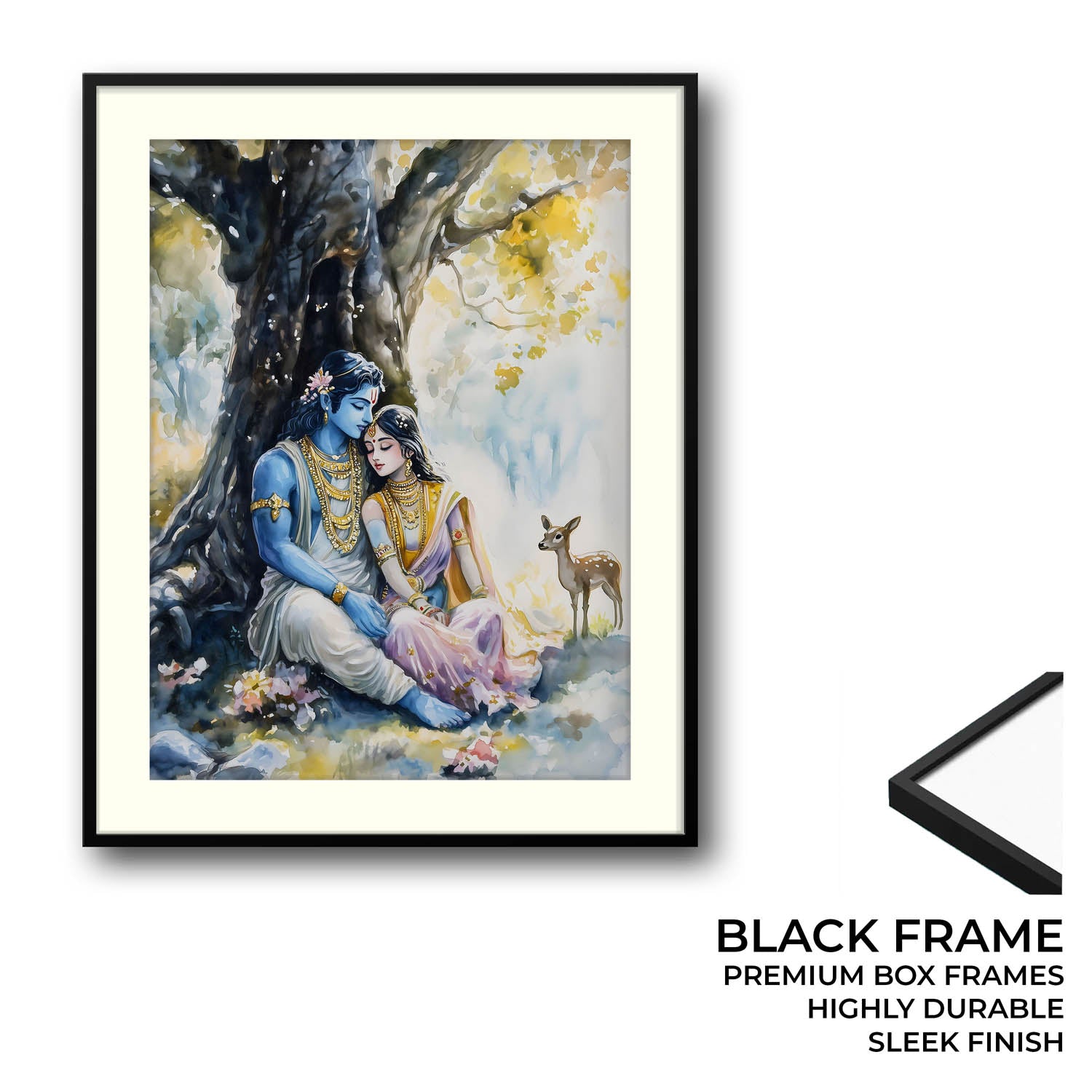Ram Sita in Forest - Vastu Painting
