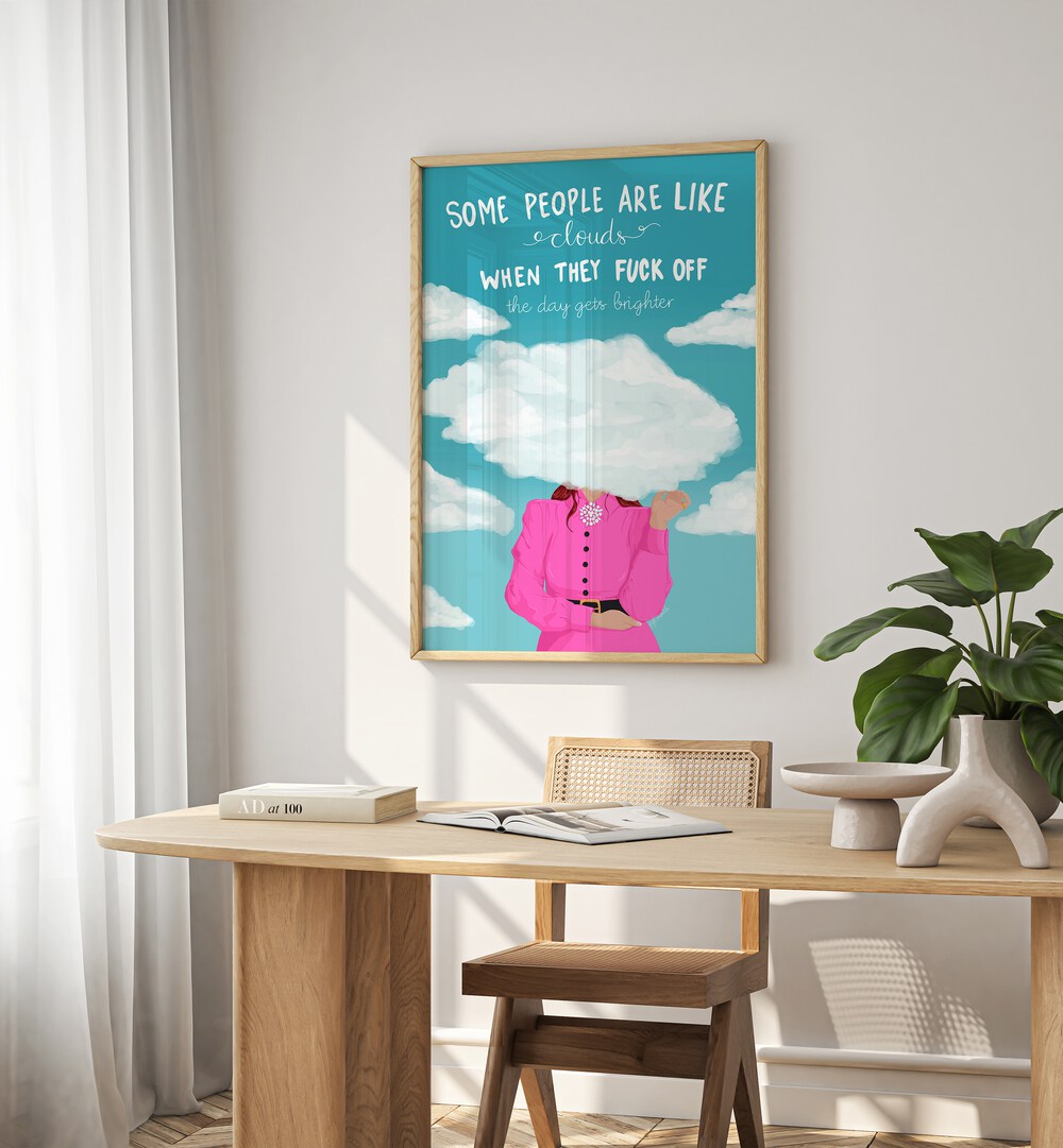 CLOUDS , QUOTES & TYPOGRAPHY POSTERS