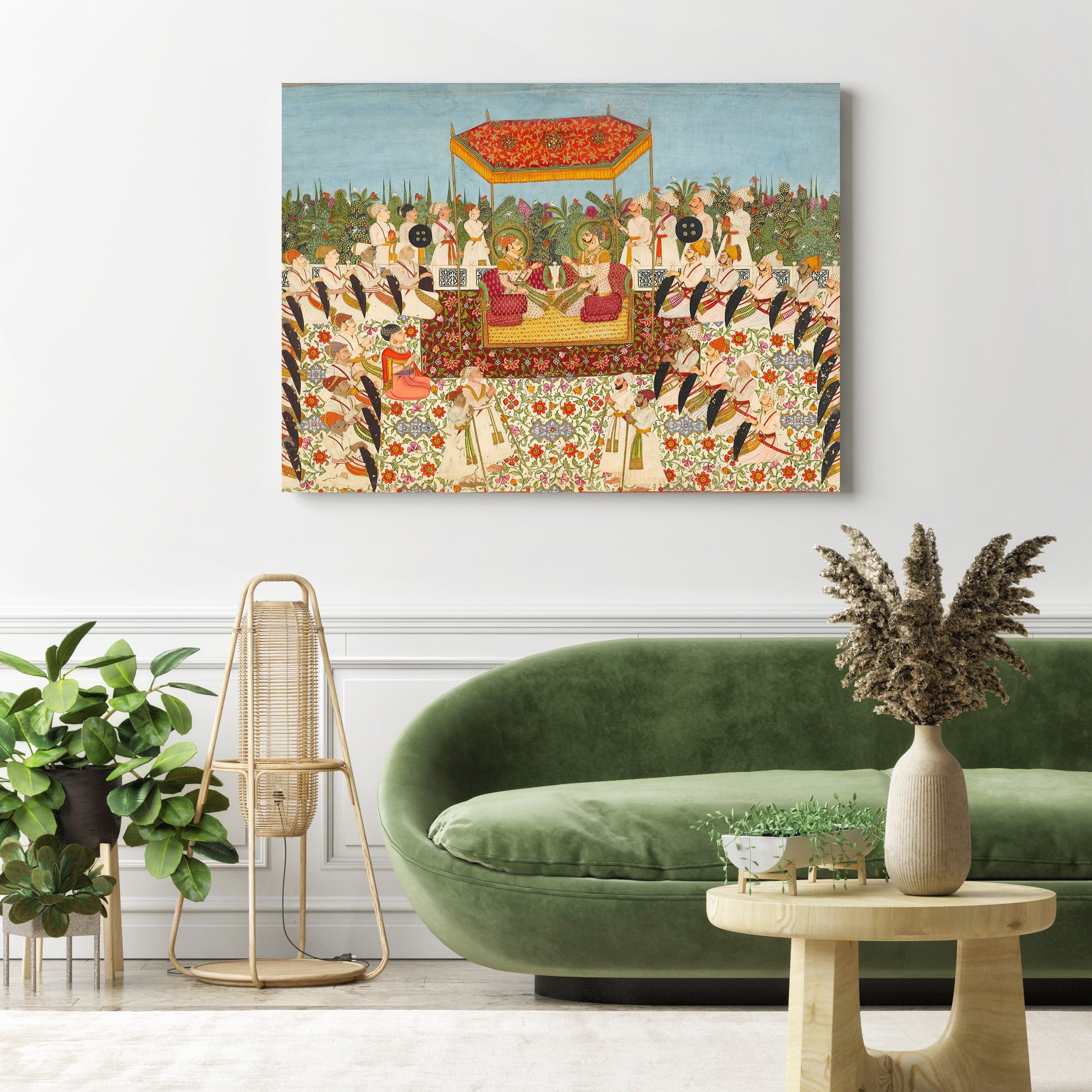 Darbar Mirza Maharao Lakhpatiji // Wall Art Print