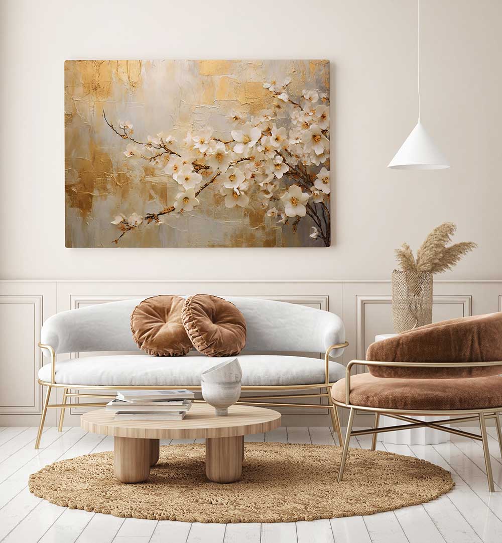 FFA VINTAGE FLORAL V , FLORAL FLOWER PAINTINGS