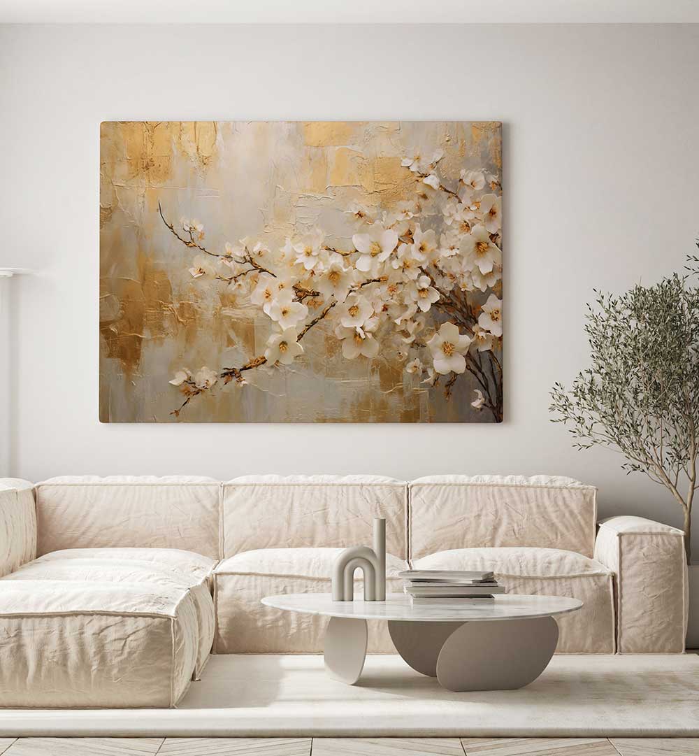 FFA VINTAGE FLORAL V , FLORAL FLOWER PAINTINGS