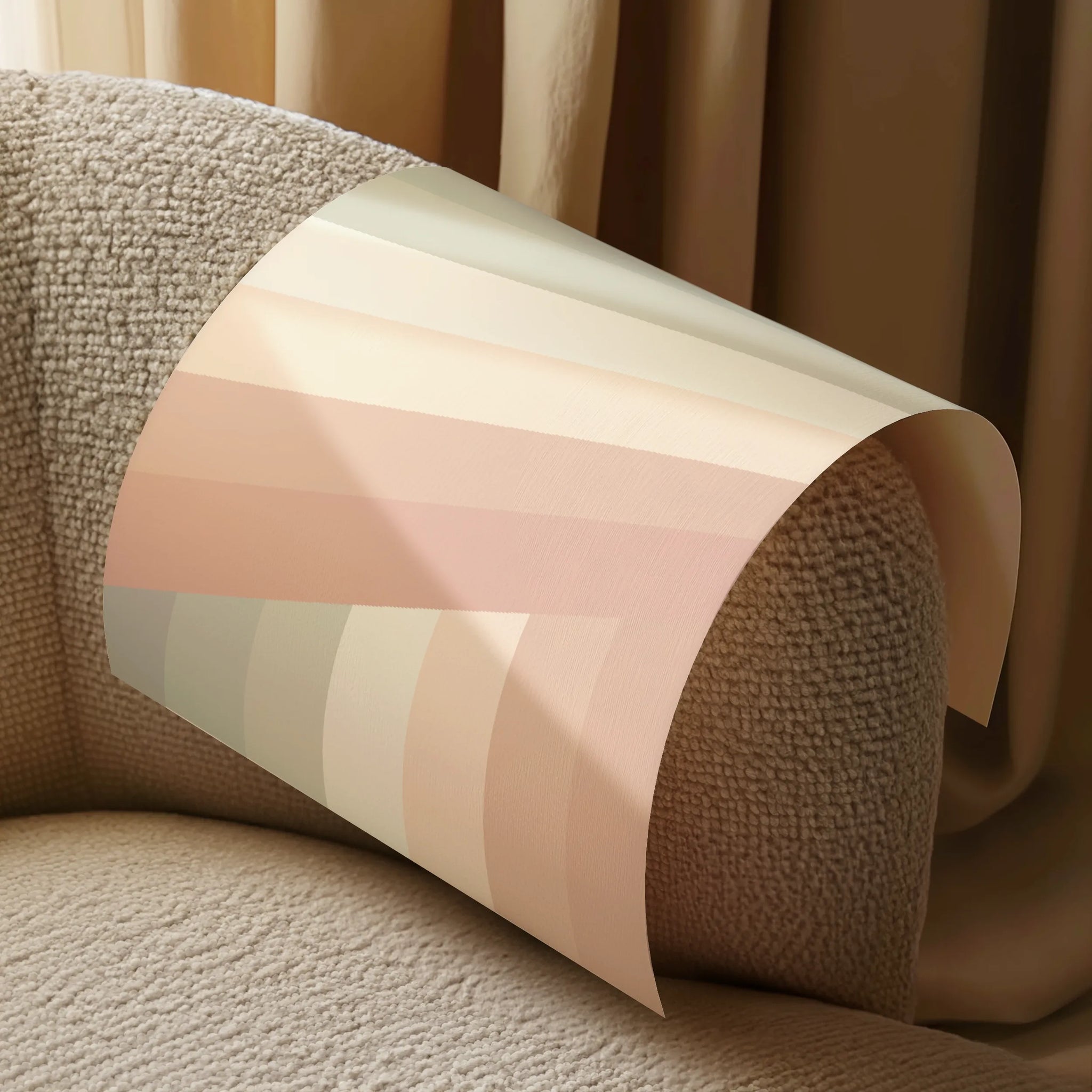 Boho Rainbow Nursery Art Set of 2 Neutral Rainbow Decor Large Wall Decor Wall Frame