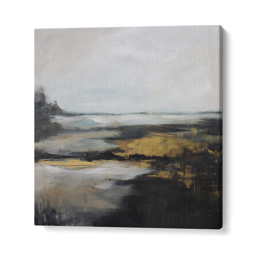 Elegant NATURE INSPIRED LANDSCAPE, LANDSCAPE PAINTINGS, featuring serene abstract views to enhance your home decor.