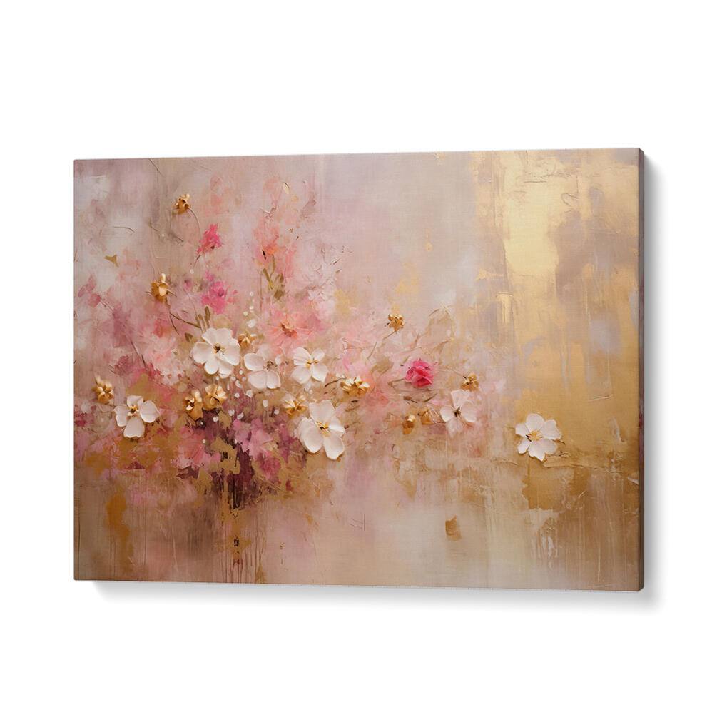 FA VINTAGE FLORAL IX , FLORAL FLOWER PAINTINGS